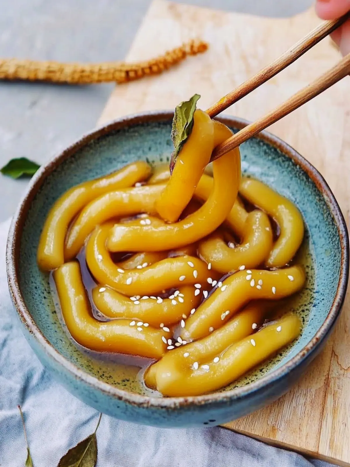 Asiatische Kartoffelnudeln mit Chiliöl zaubern Genuss 2 Asiatische Kartoffelnudeln mit Chiliöl