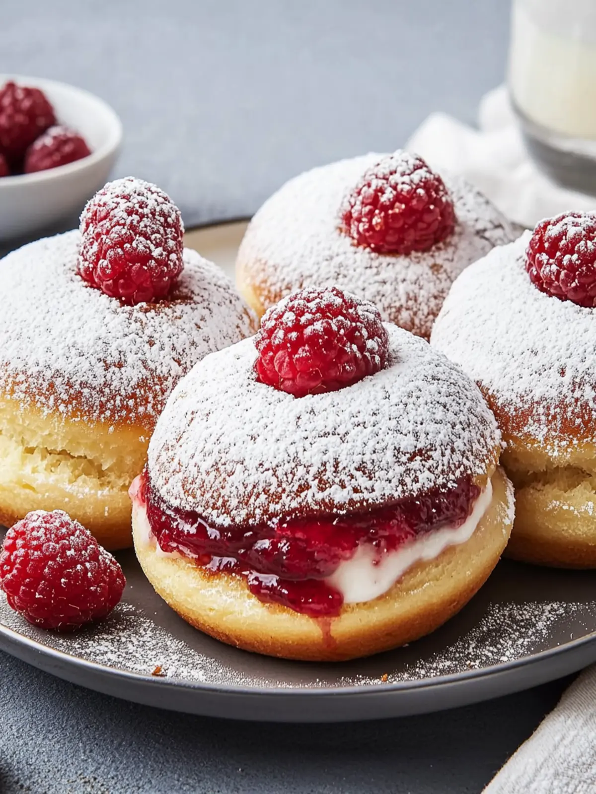 Berliner Pfannkuchen: Fluffige Freude vom Blech 4 Berliner Pfannkuchen
