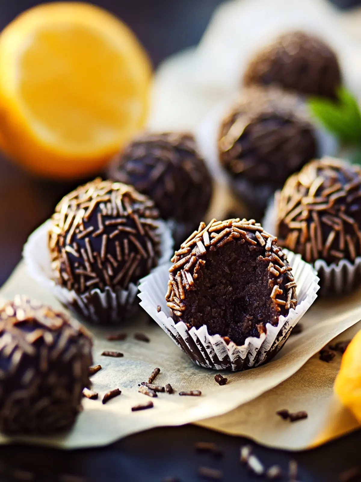 Rumkugeln ohne Alkohol