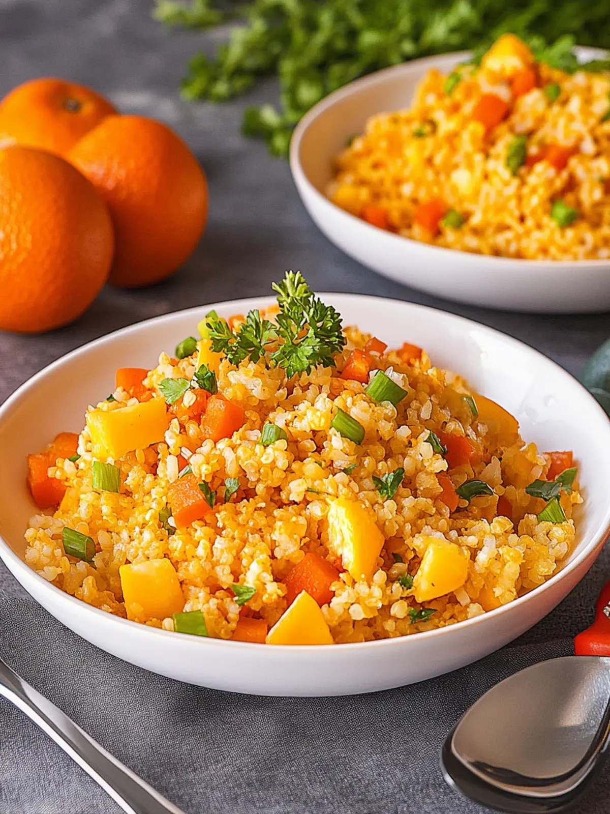 Fried Rice mit Gemüse und Ei für schnelle Genussmomente 5 Fried rice with vegetables and egg