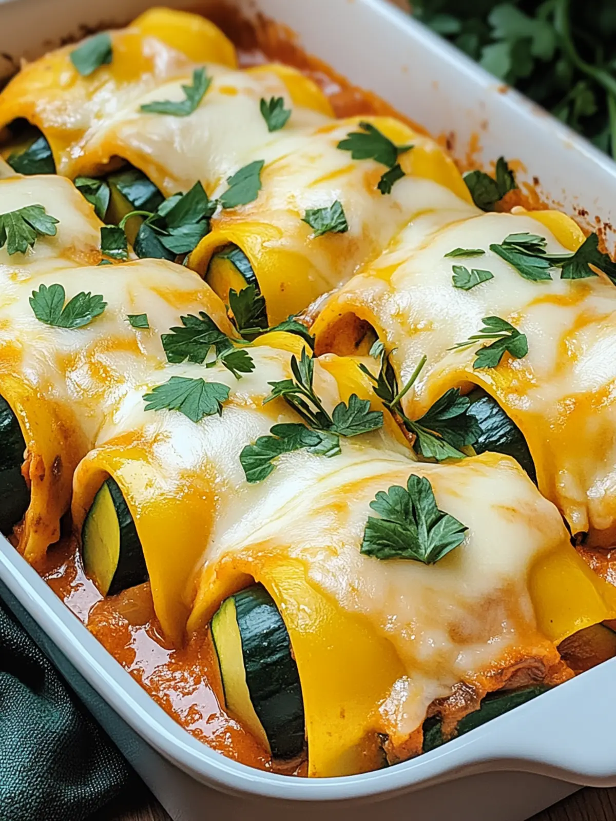 Zucchini-Enchilada-Röllchen für gesunde Genussmomente 2 Zucchini-Enchilada-Röllchen