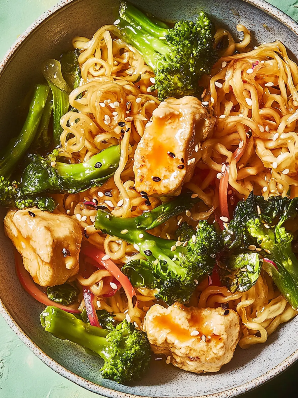 Knusprige Ramen vom Blech für schnelles Dinner 3 Knusprige Ramen vom Blech