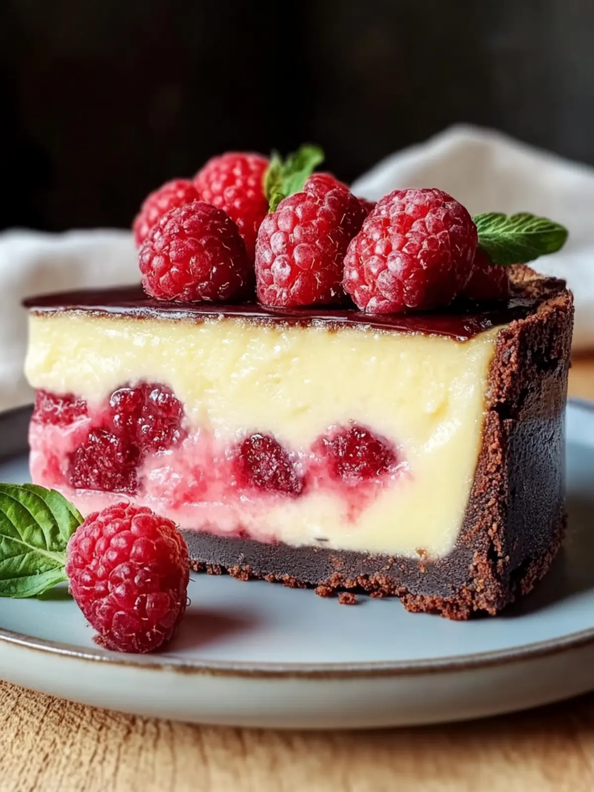 Himbeer-Brownie-Käsekuchen für süße Genussmomente 5 Himbeer-Brownie-Käsekuchen