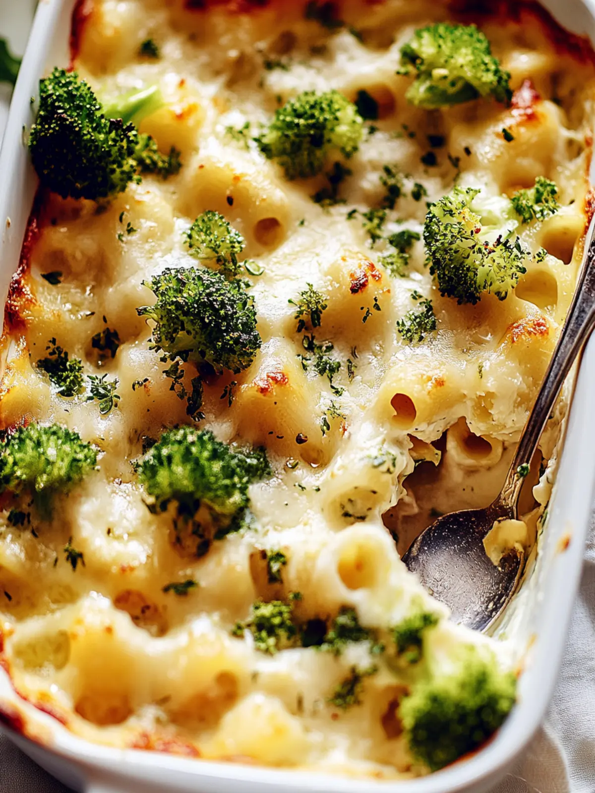 Brokkoli Hähnchen Auflauf für die ganze Familie 4 Brokkoli Hähnchen Auflauf