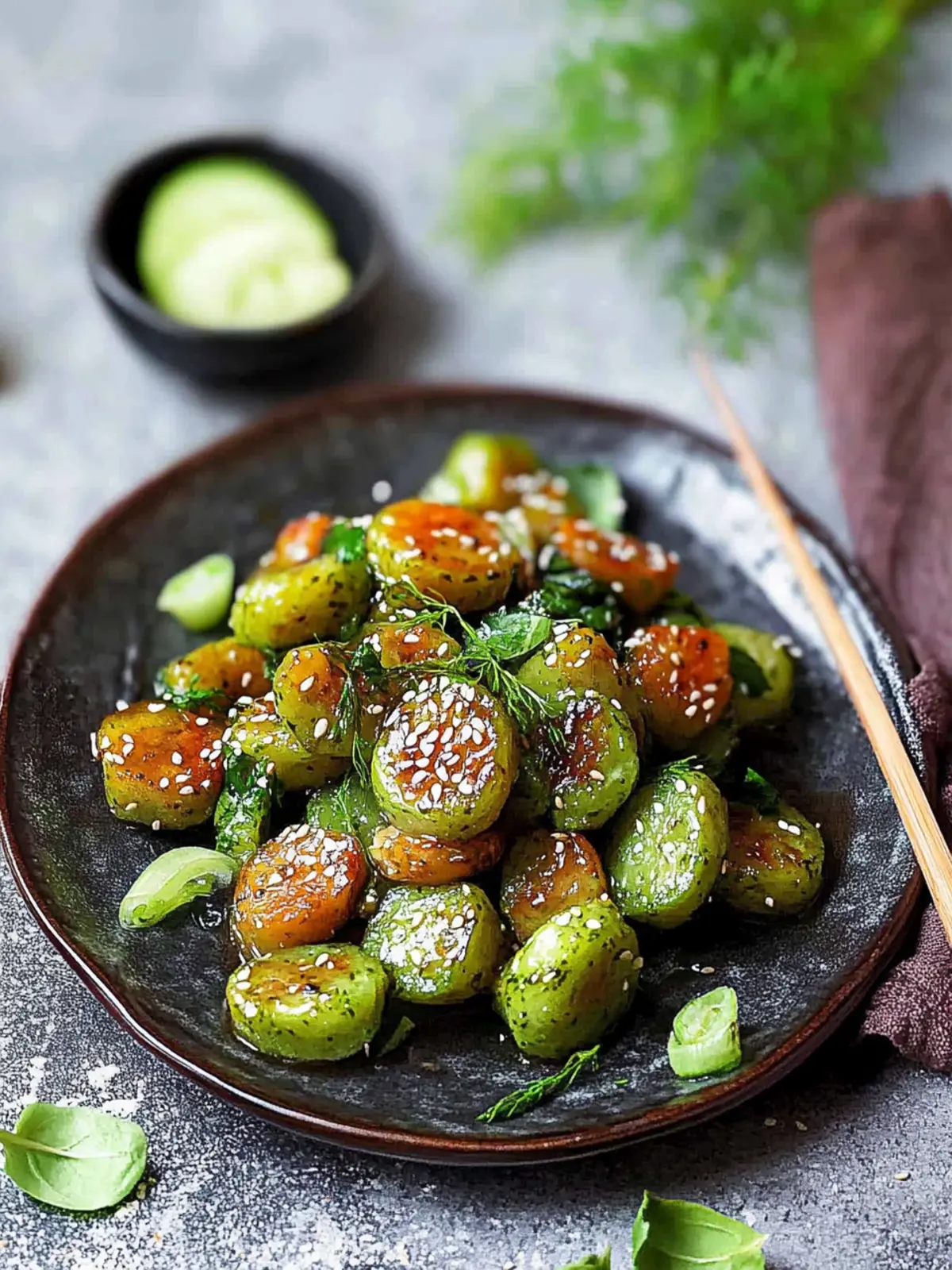 Asiatischer Rosenkohl mit Teriyaki-Sauce schnell zubereiten 5 Asiatischer Rosenkohl mit Teriyaki-Sauce