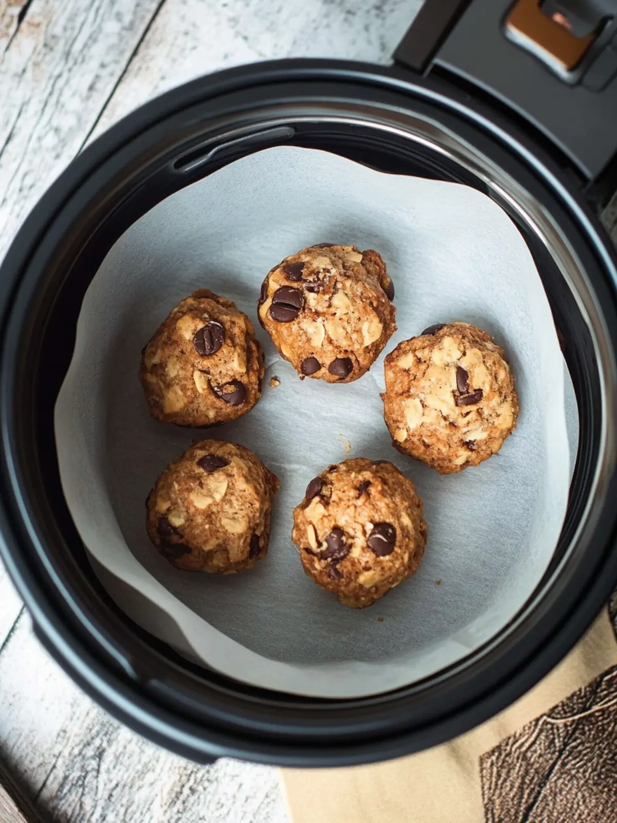 Toffifee-Kekse aus dem Airfryer: Himmlisch weich und schnell 2 Toffifee-Kekse aus dem Airfryer