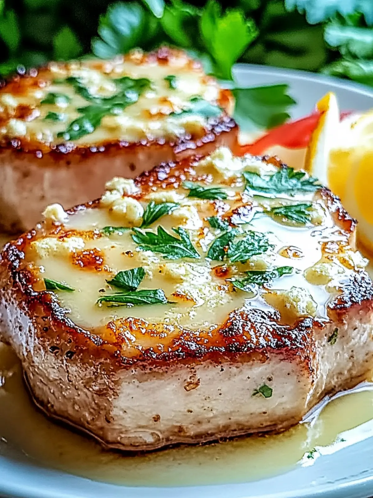 Knoblauch Parmesan Schweinekoteletts für jedes Dinner 3 Knoblauch Parmesan Schweinekoteletts