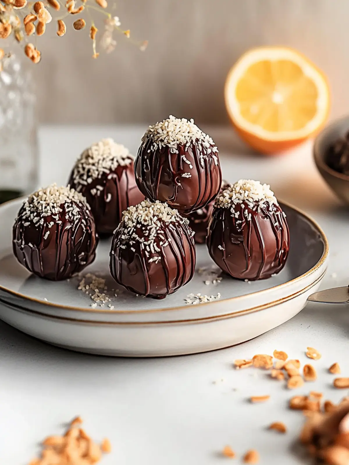 Kuchenpralinen für Weihnachten einfach selbst machen 5 Kuchenpralinen