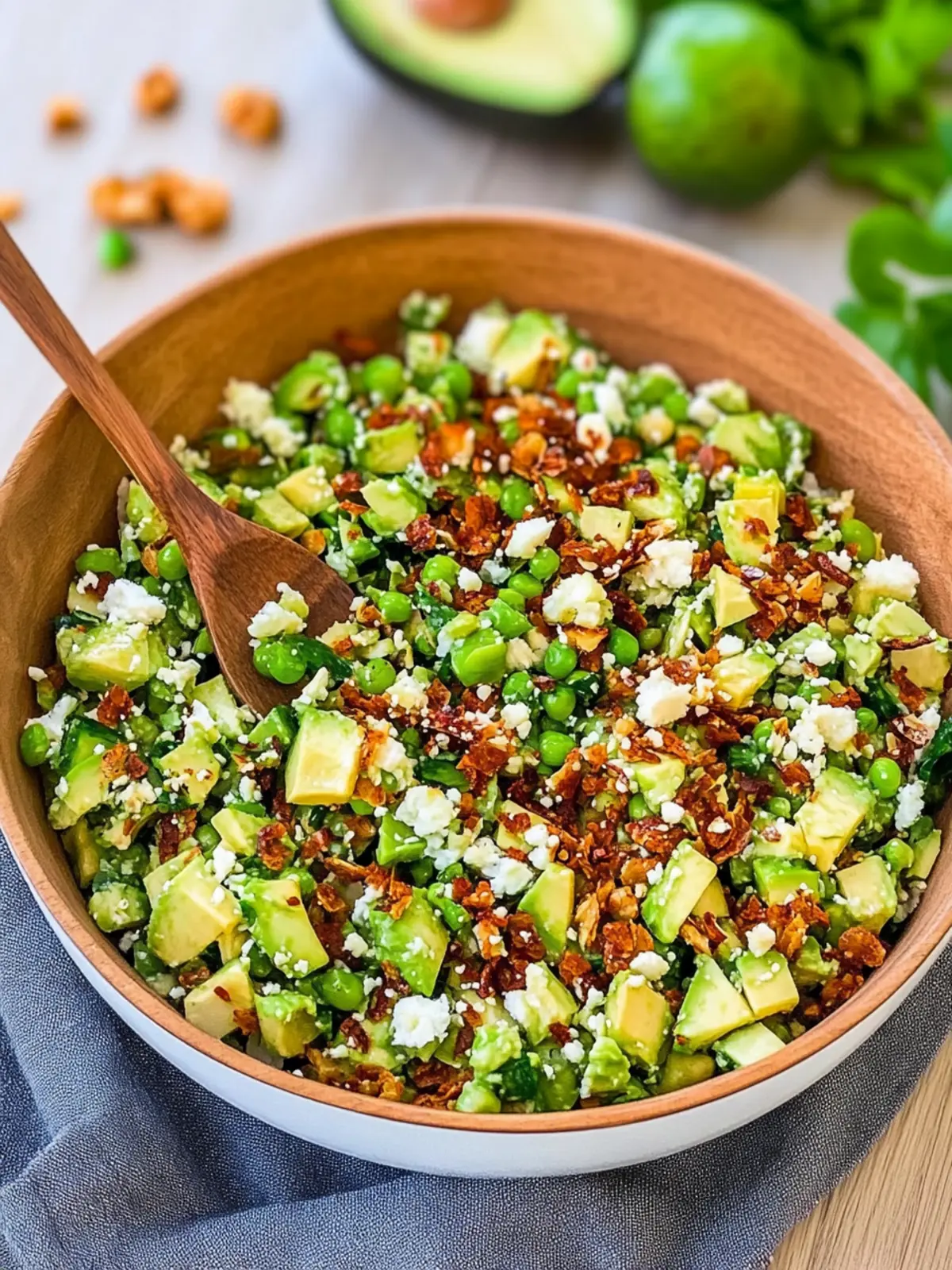 Crispy Reissalat mit Avocado – Frisch und knusprig 3 Crispy Reissalat mit Avocado