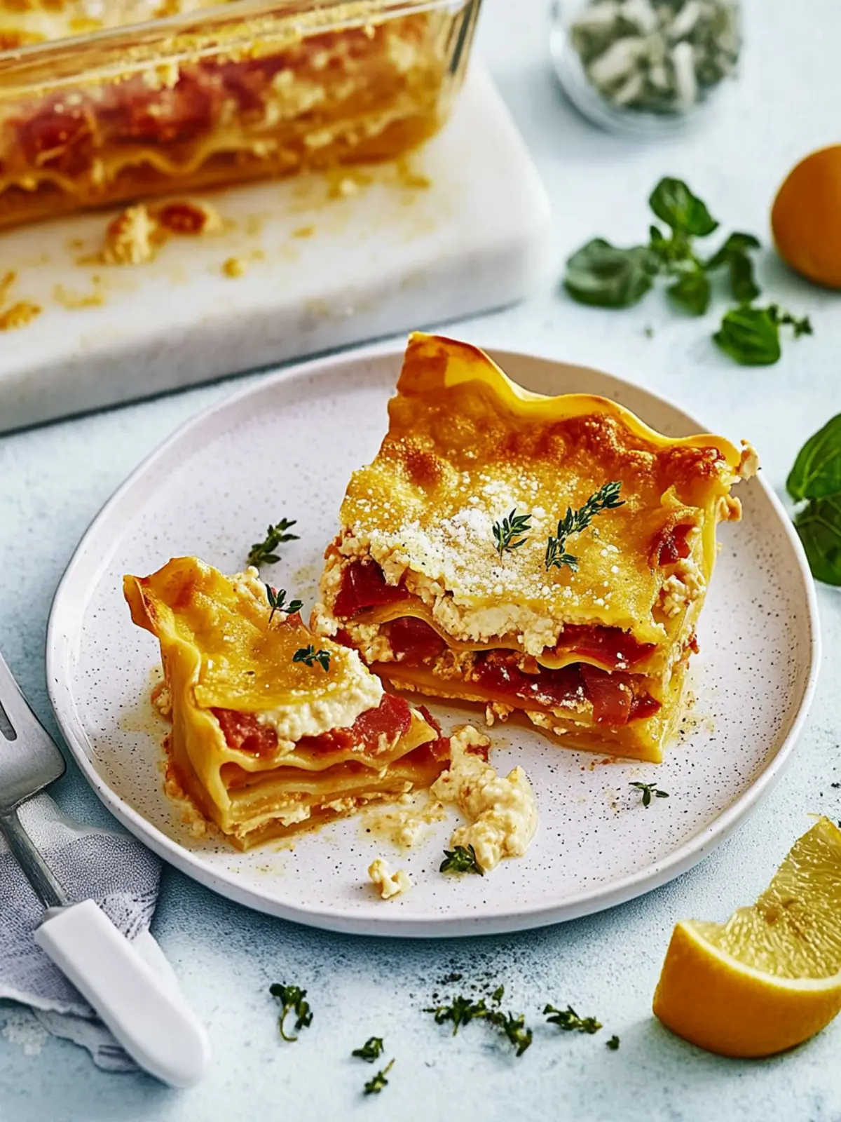 Kürbislasagne: Herzhaftes Herbstvergnügen 2 Kürbislasagne