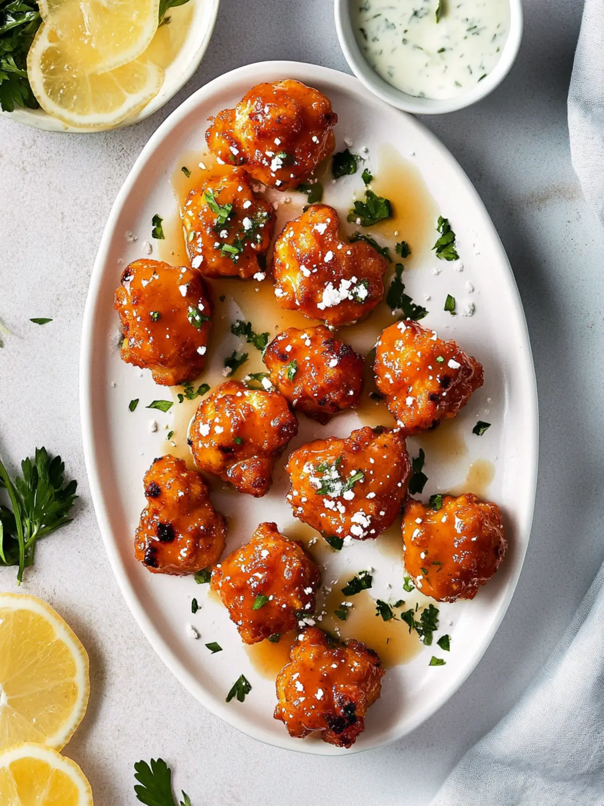 Buffalo-Blumenkohl Heißluftfritteuse im Handumdrehen 3 Buffalo-Blumenkohl Heißluftfritteuse