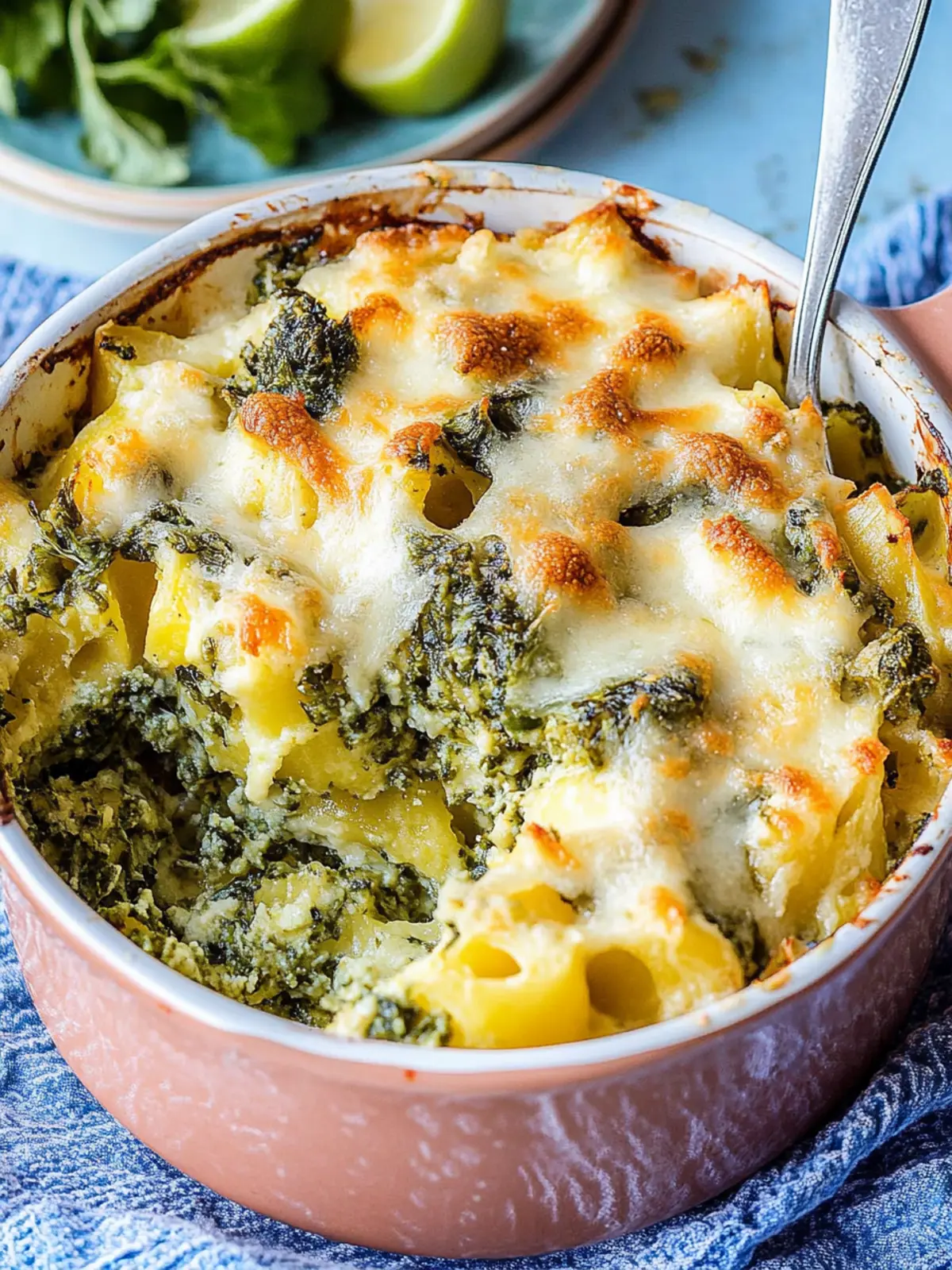 Grünkohl-Nudelauflauf mit Cashew-Creme: Winter Comfort Food 4 Grünkohl-Nudelauflauf mit Cashew-Creme