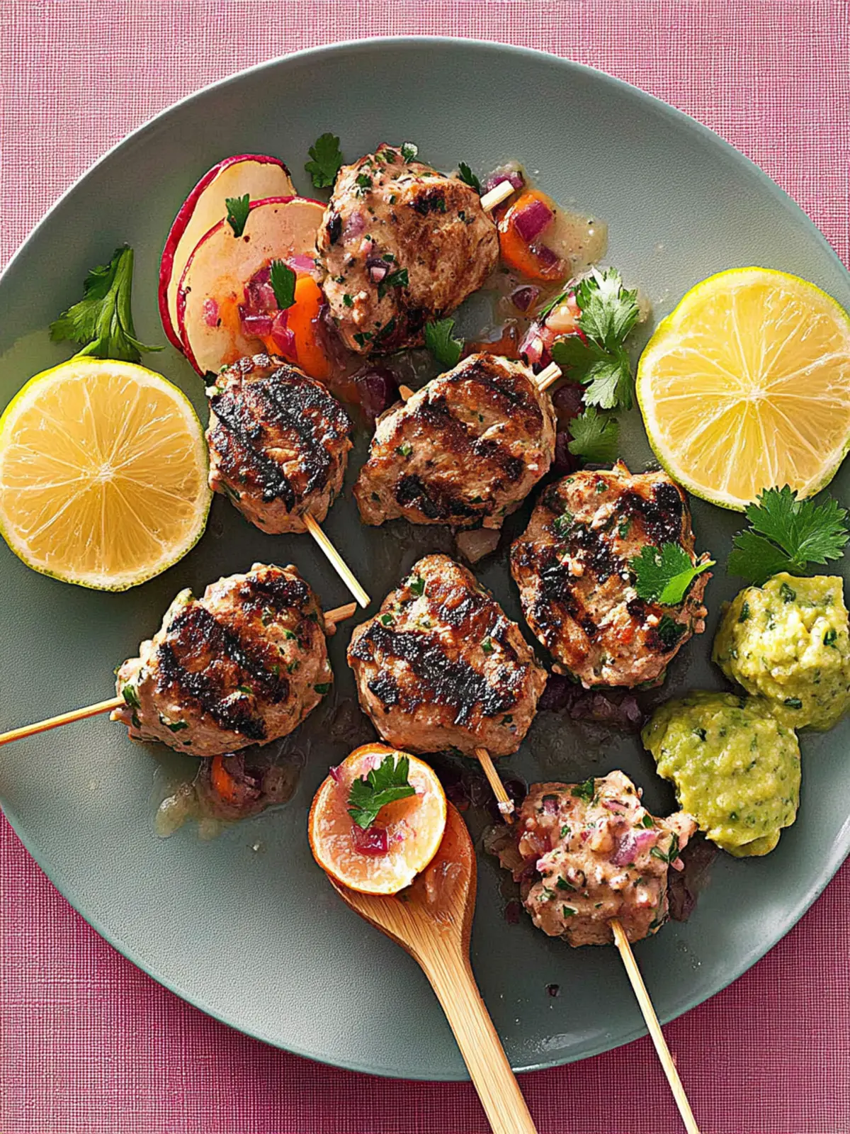 Schweinefilet Teriyaki Grillspieße für Grillfans 2 Schweinefilet Teriyaki Grillspieße