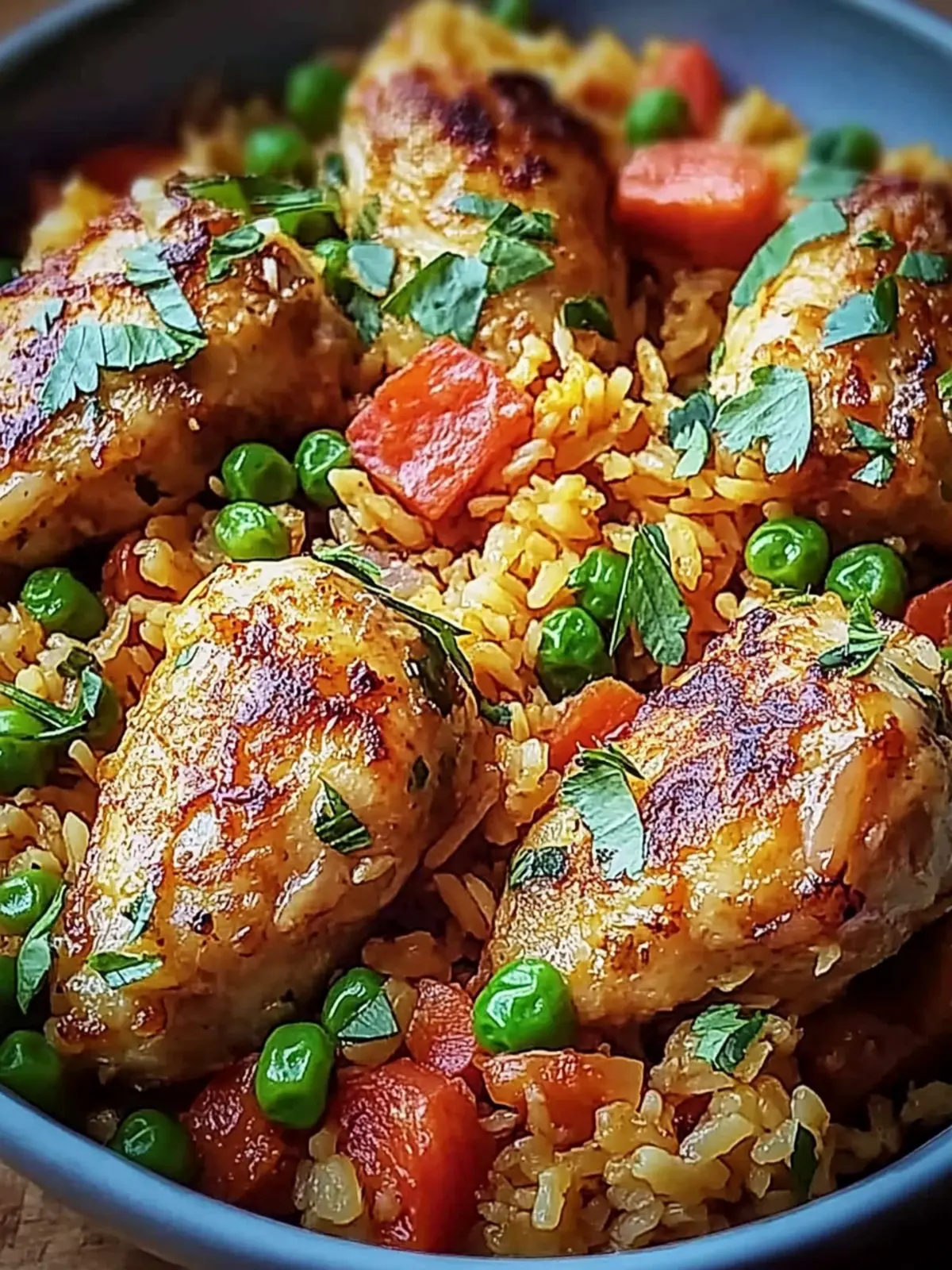 Ein Topf Hähnchen und Reis für die Familie 3 Ein Topf Hähnchen und Reis