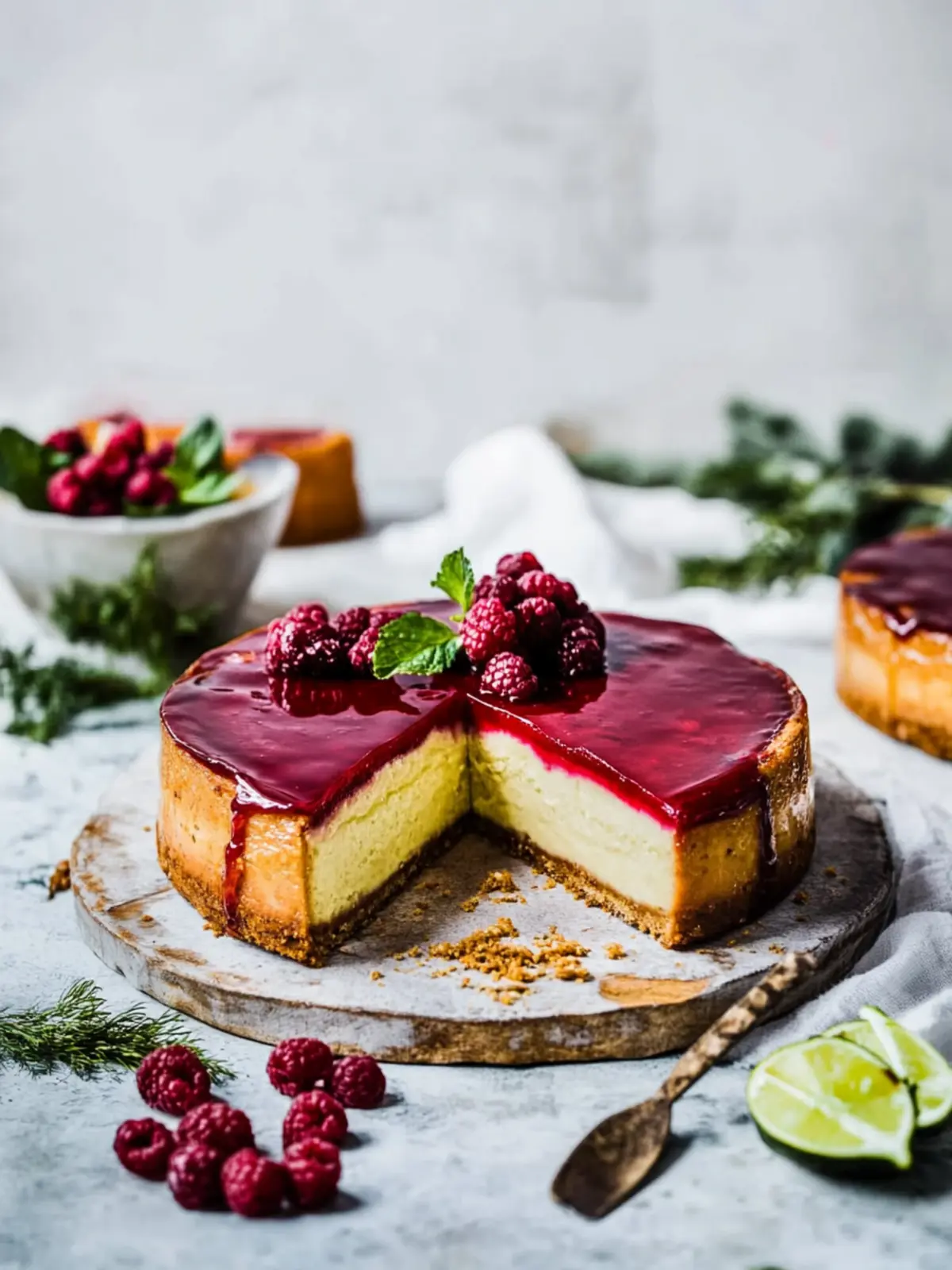 Glühwein Käsekuchen mit Spekulatius Boden einfach selbst machen 4 Glühwein Käsekuchen mit Spekulatius Boden