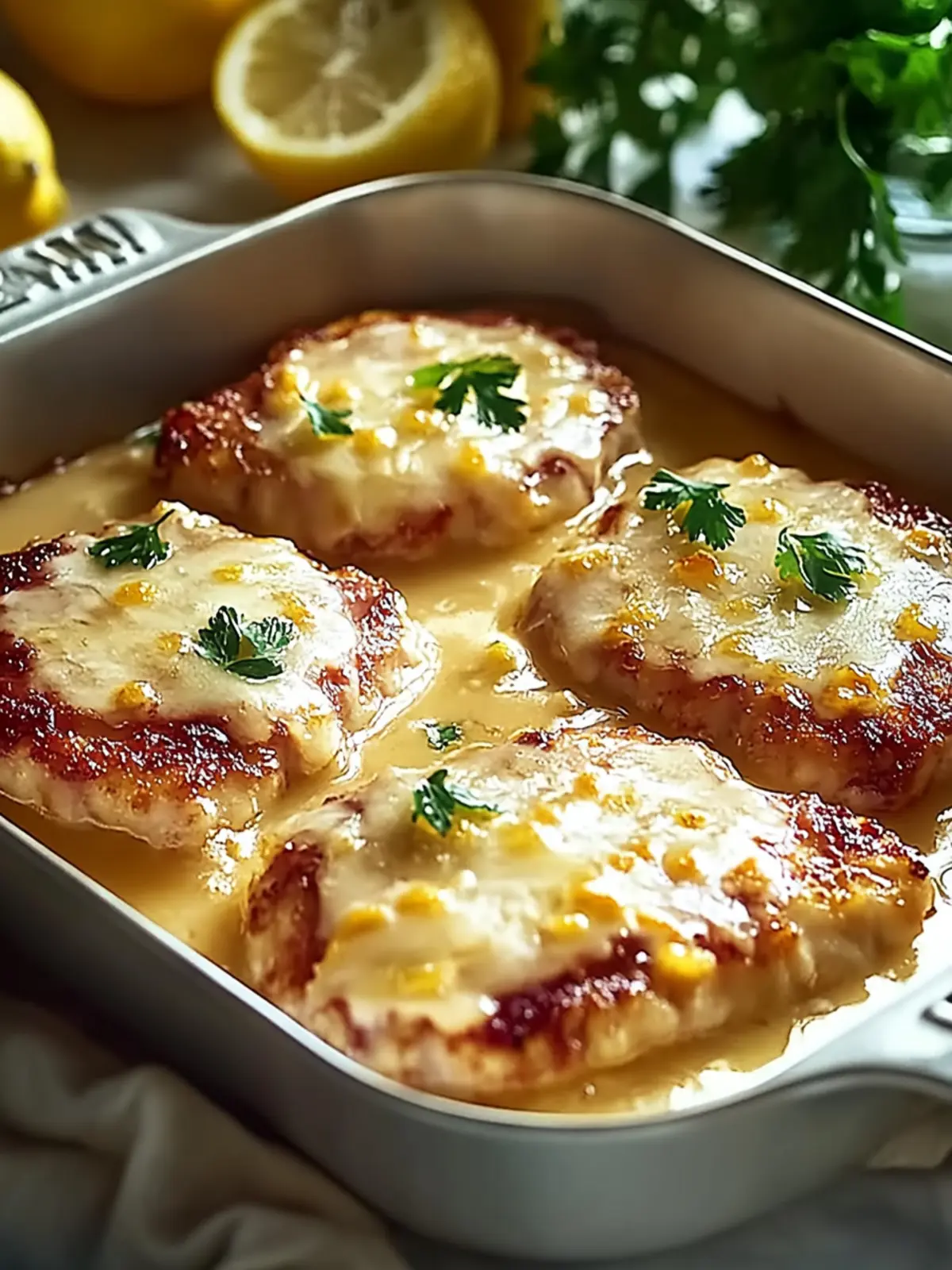 Überbackene Partyschnitzel aus dem Ofen für Feste 3 Überbackene Partyschnitzel aus dem Ofen