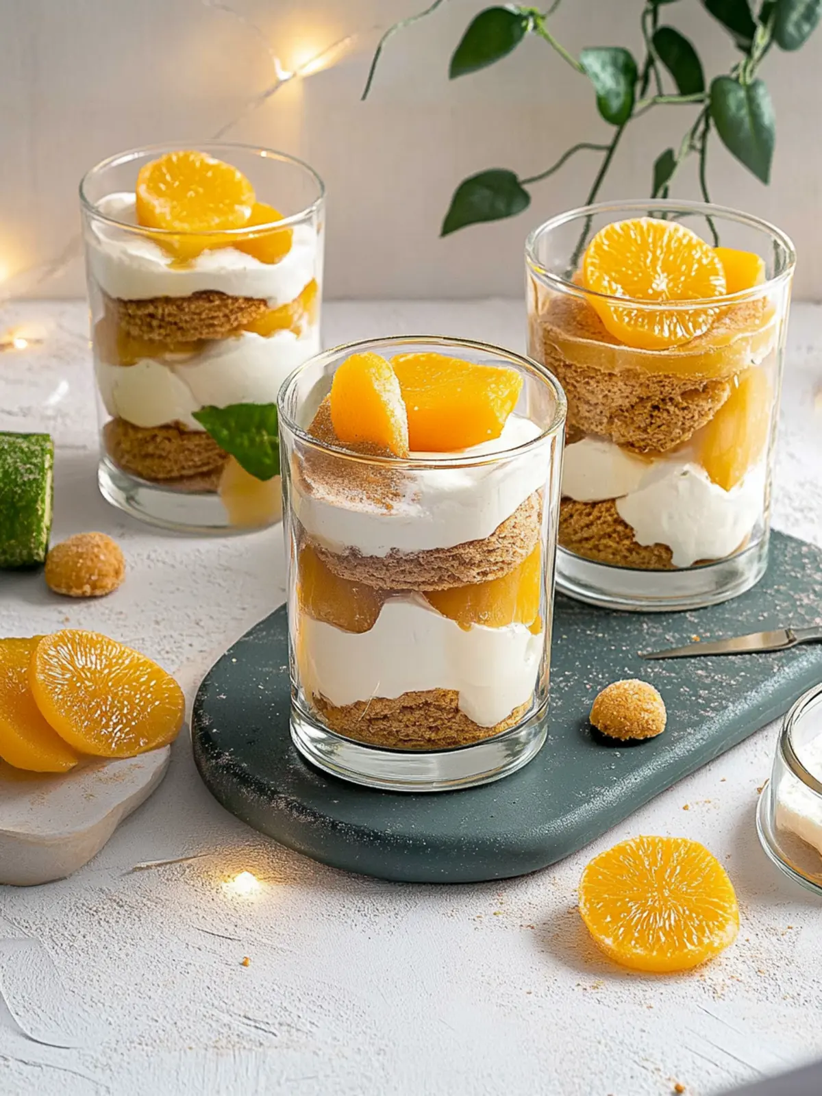 Mandarinen-Spekulatius-Dessert ganz einfach selber machen 3 Mandarinen-Spekulatius-Dessert