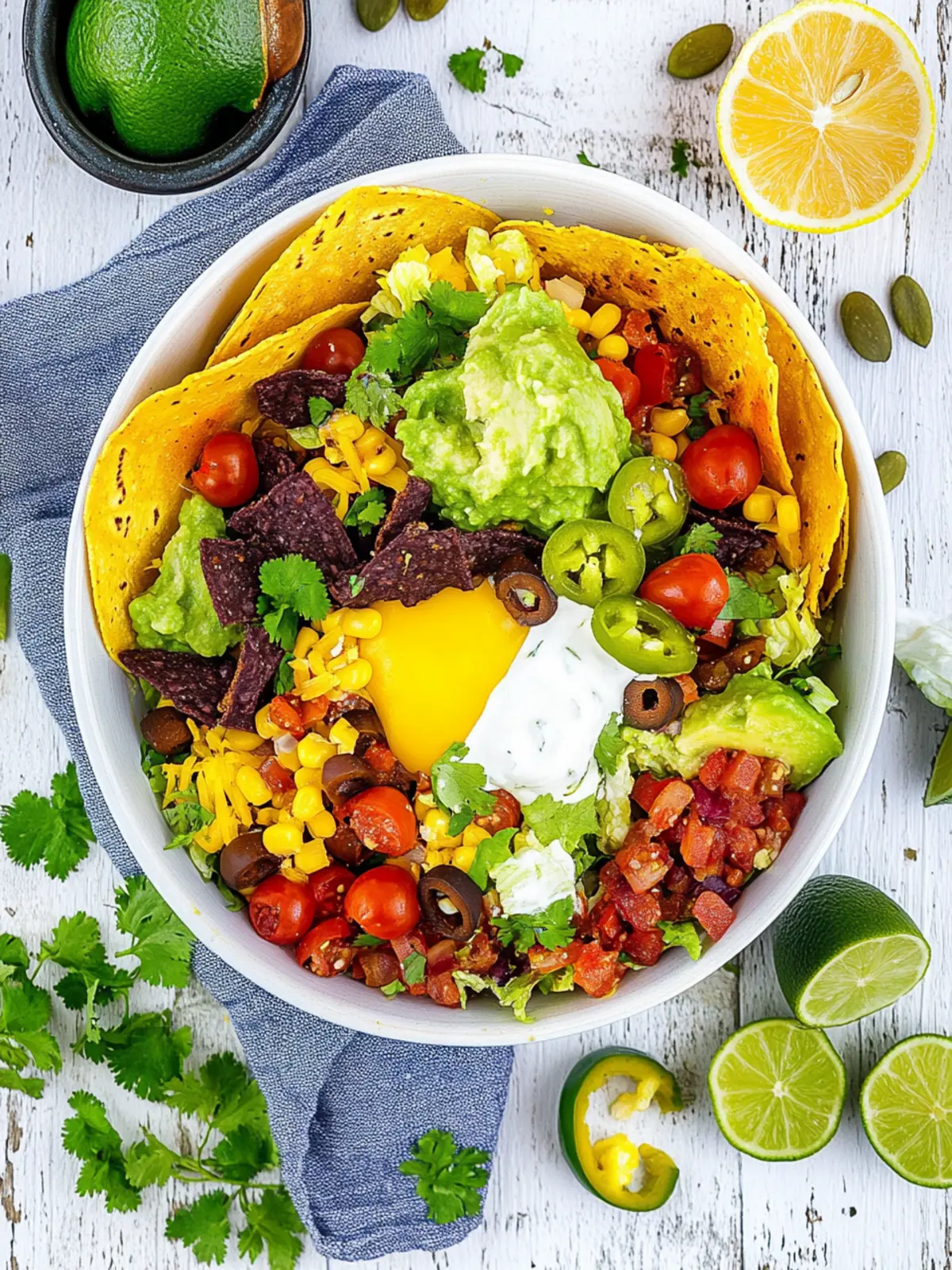 Veganer Taco-Salat: Gesund und Schnell Selbstgemacht 2 Veganer Taco-Salat