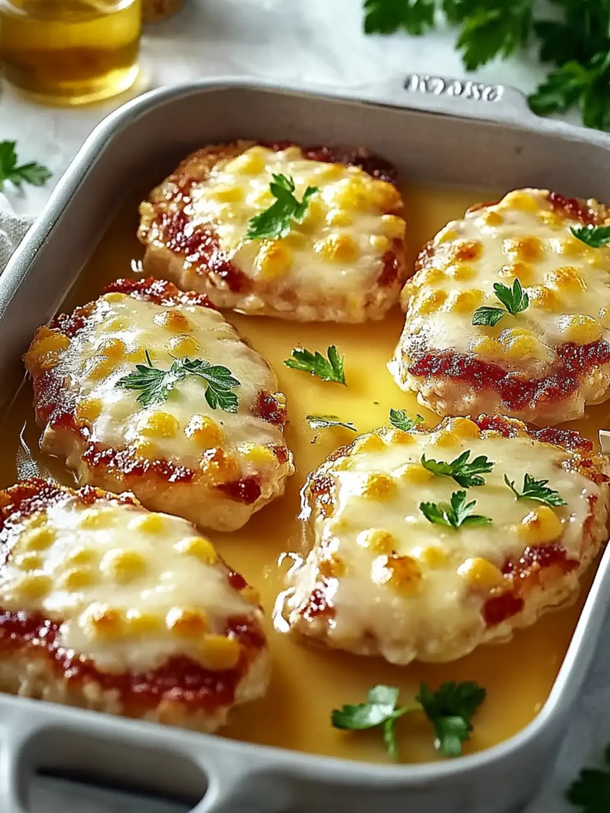 Überbackene Partyschnitzel aus dem Ofen für Feste 5 Überbackene Partyschnitzel aus dem Ofen