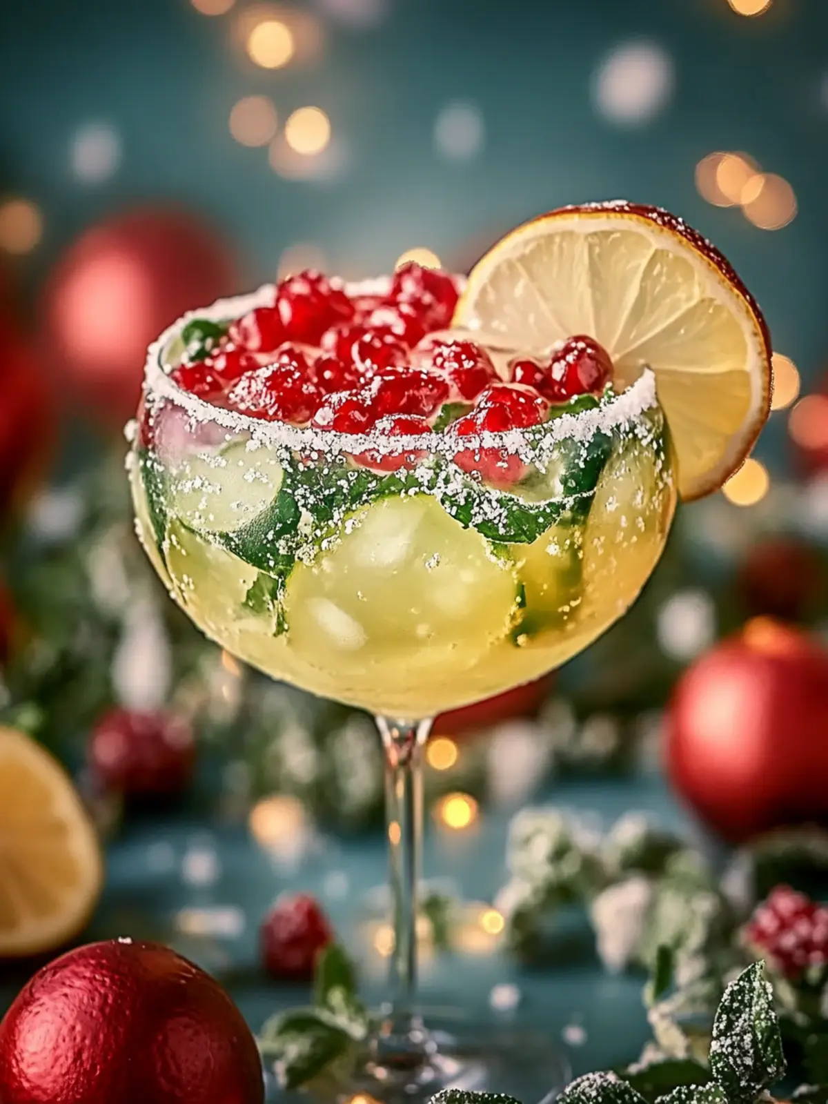Mistelzweig Margarita: Der festliche Cocktail für Weihnachten 2 Mistelzweig Margarita