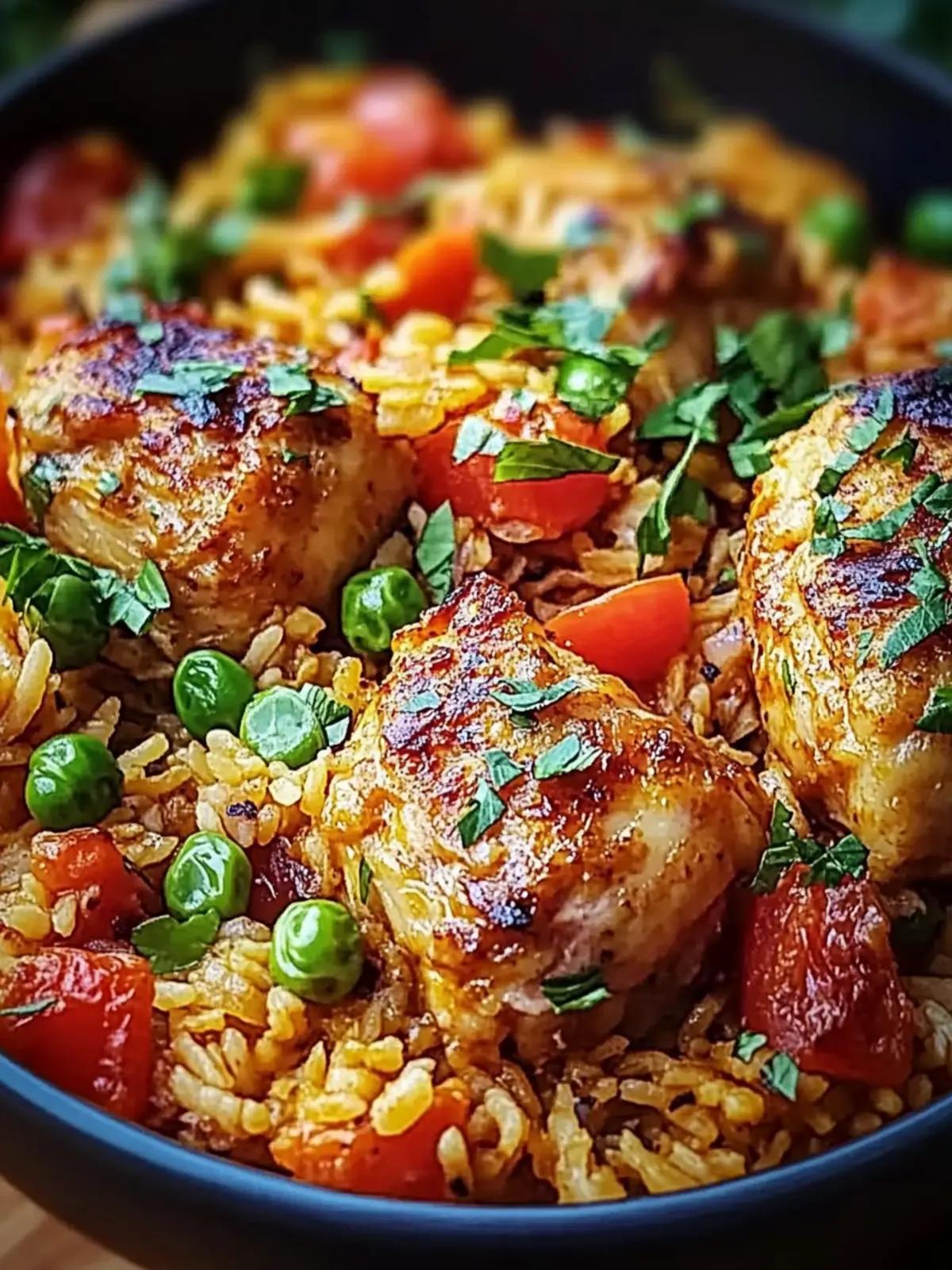 Ein Topf Hähnchen und Reis für die Familie 2 Ein Topf Hähnchen und Reis