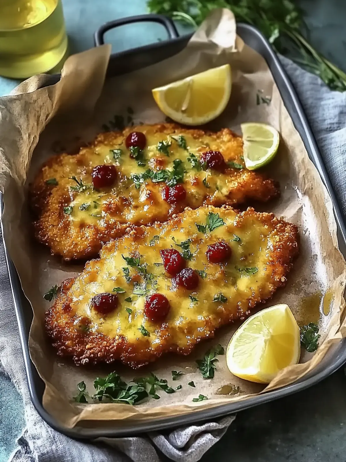 Überbackene Partyschnitzel für deine nächste Feier 3 Überbackene Partyschnitzel