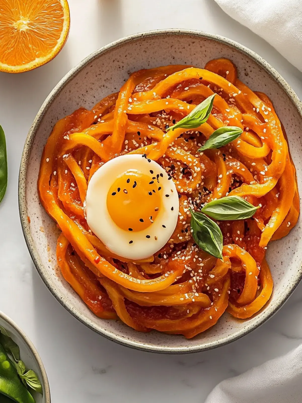 Cremiges Kimchi-Udon mit Speck für eiligen Genuss 3 Cremiges Kimchi-Udon