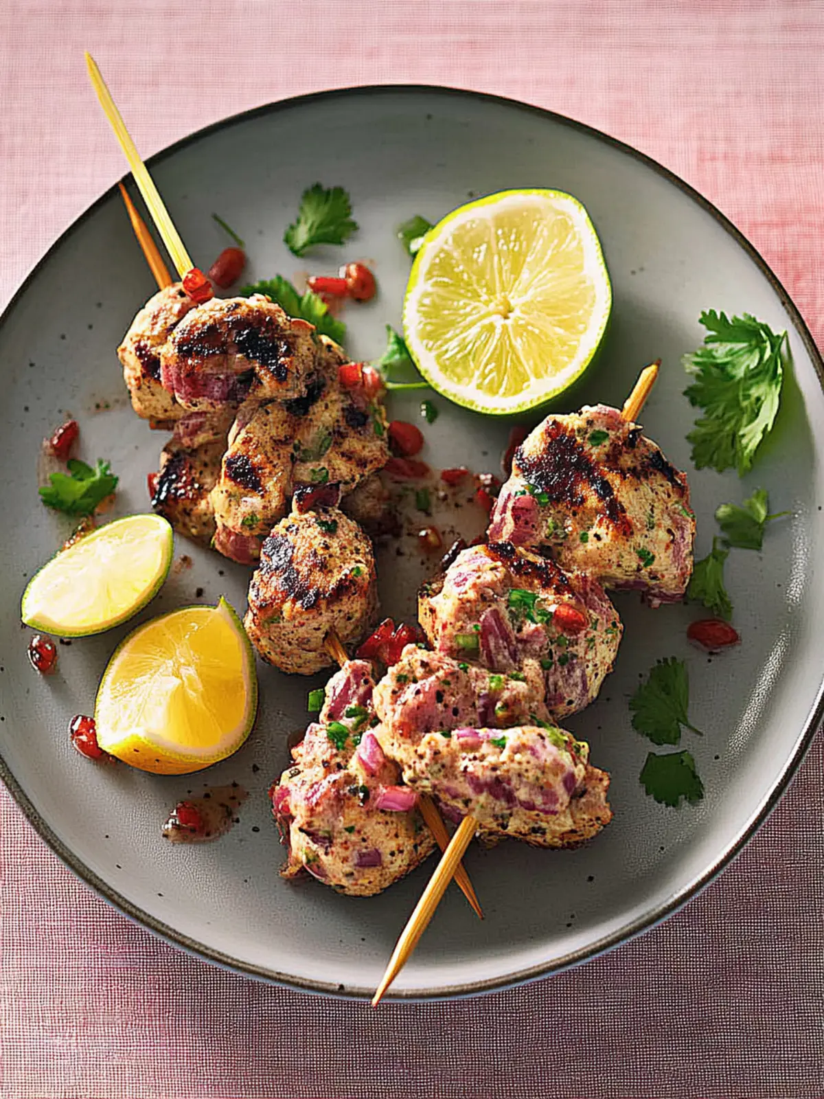 Schweinefilet Teriyaki Grillspieße für Grillfans 3 Schweinefilet Teriyaki Grillspieße