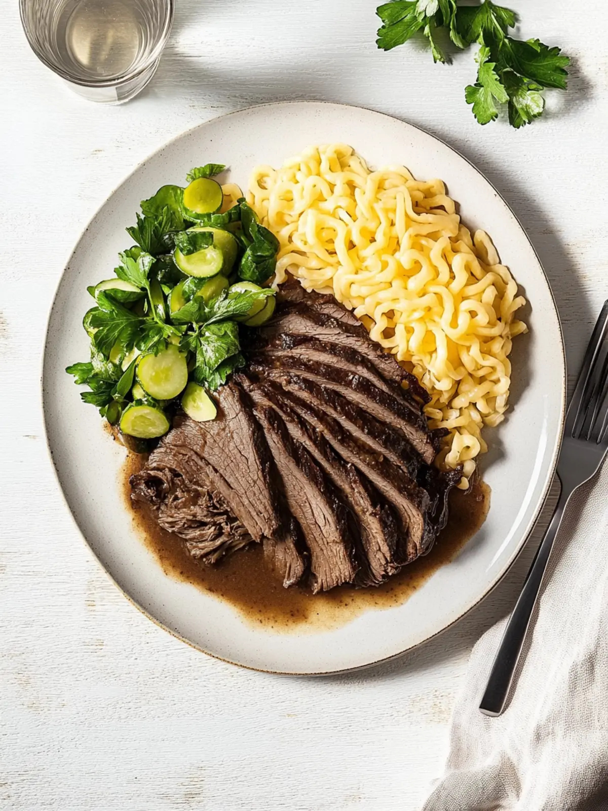 Einfacher Sauerbraten: Tradition trifft Genuss 4 Einfacher Sauerbraten