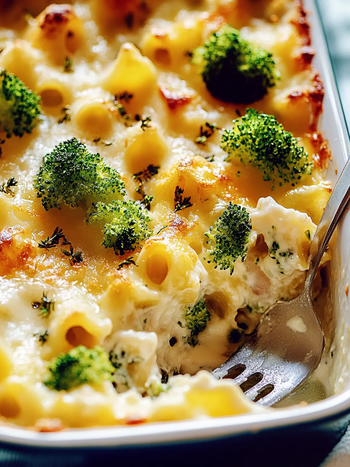 Brokkoli Hähnchen Auflauf für die ganze Familie 5 Brokkoli Hähnchen Auflauf