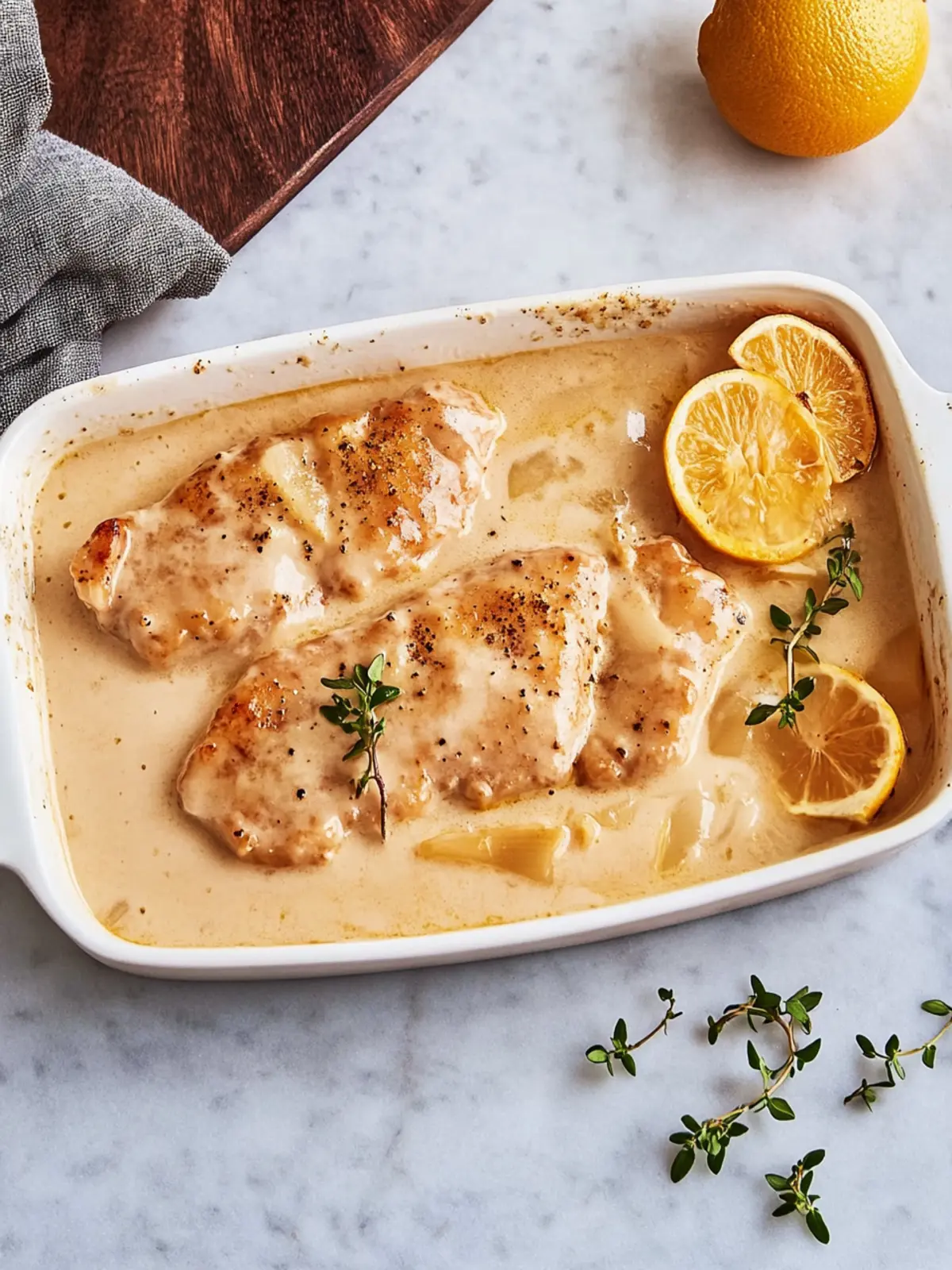 Zwiebel-Sahne-Hähnchen für gemütliche Abende 3 Zwiebel-Sahne-Hähnchen