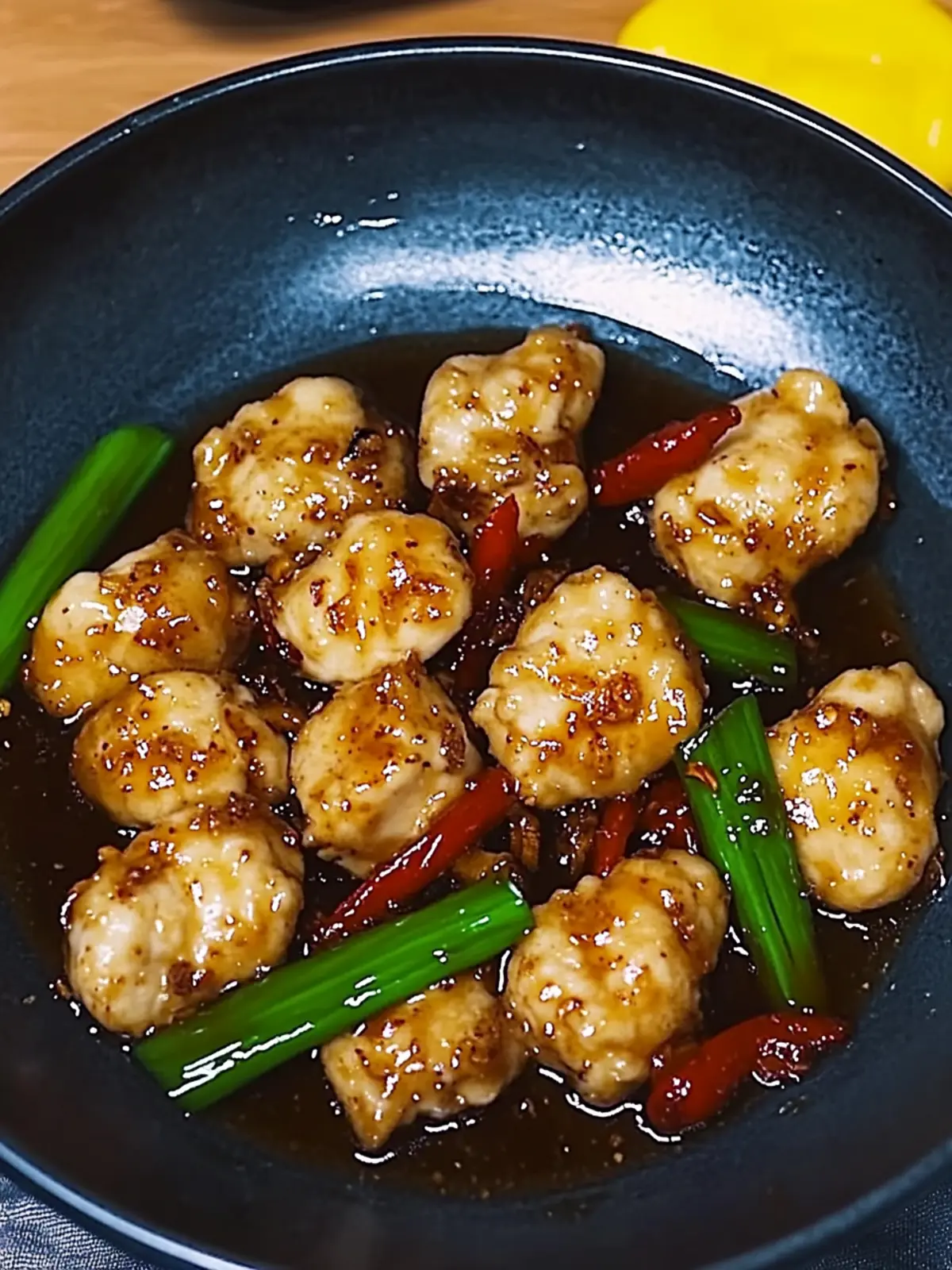 Schnelles Mongolisches Hähnchen mit knackigem Gemüse 4 Mongolisches Hähnchen