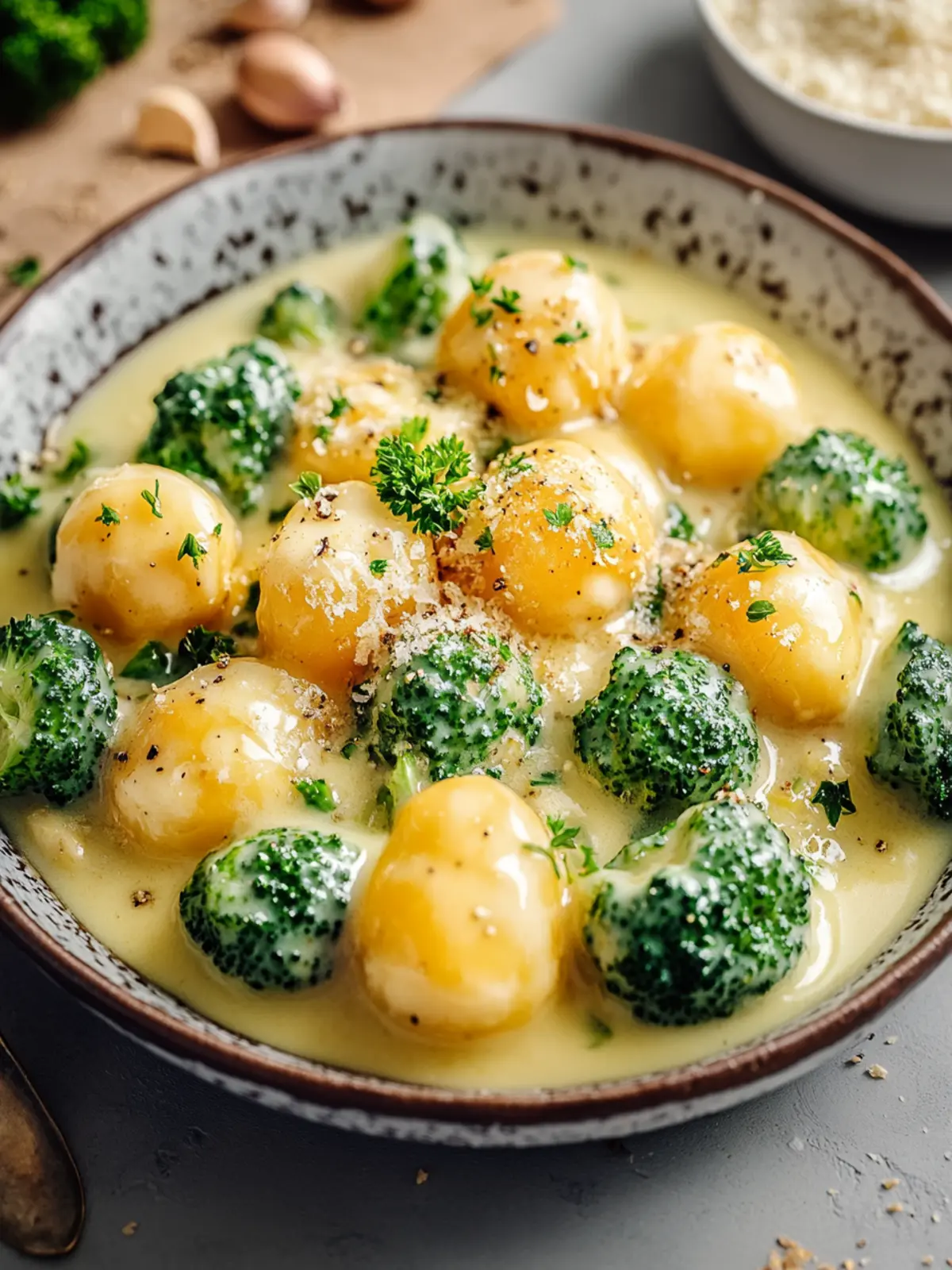 Cremige Brokkoli-Kartoffeln schnell zubereiten 4 Cremige Brokkoli-Kartoffeln