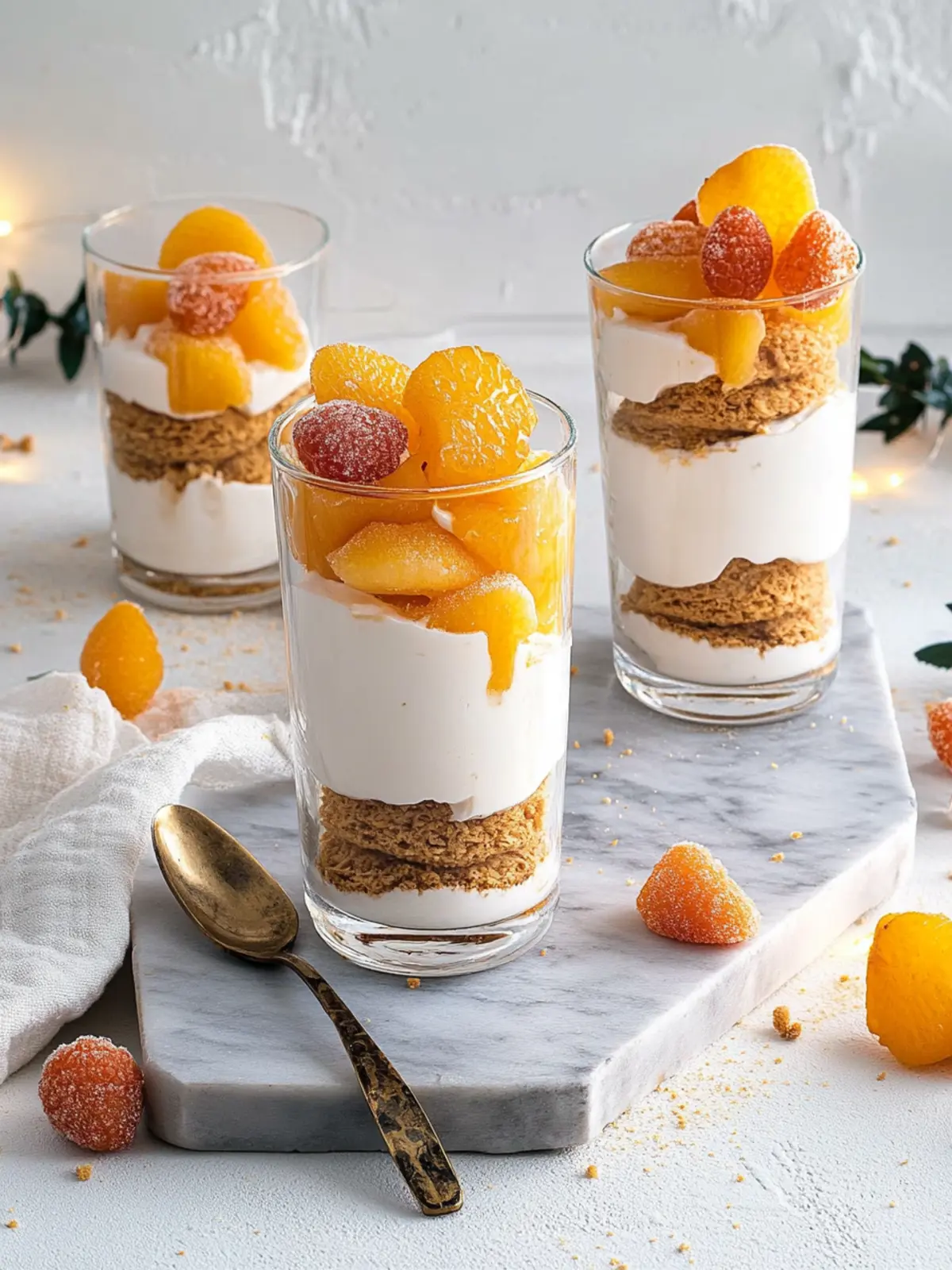 Mandarinen-Spekulatius-Dessert ganz einfach selber machen 2 Mandarinen-Spekulatius-Dessert