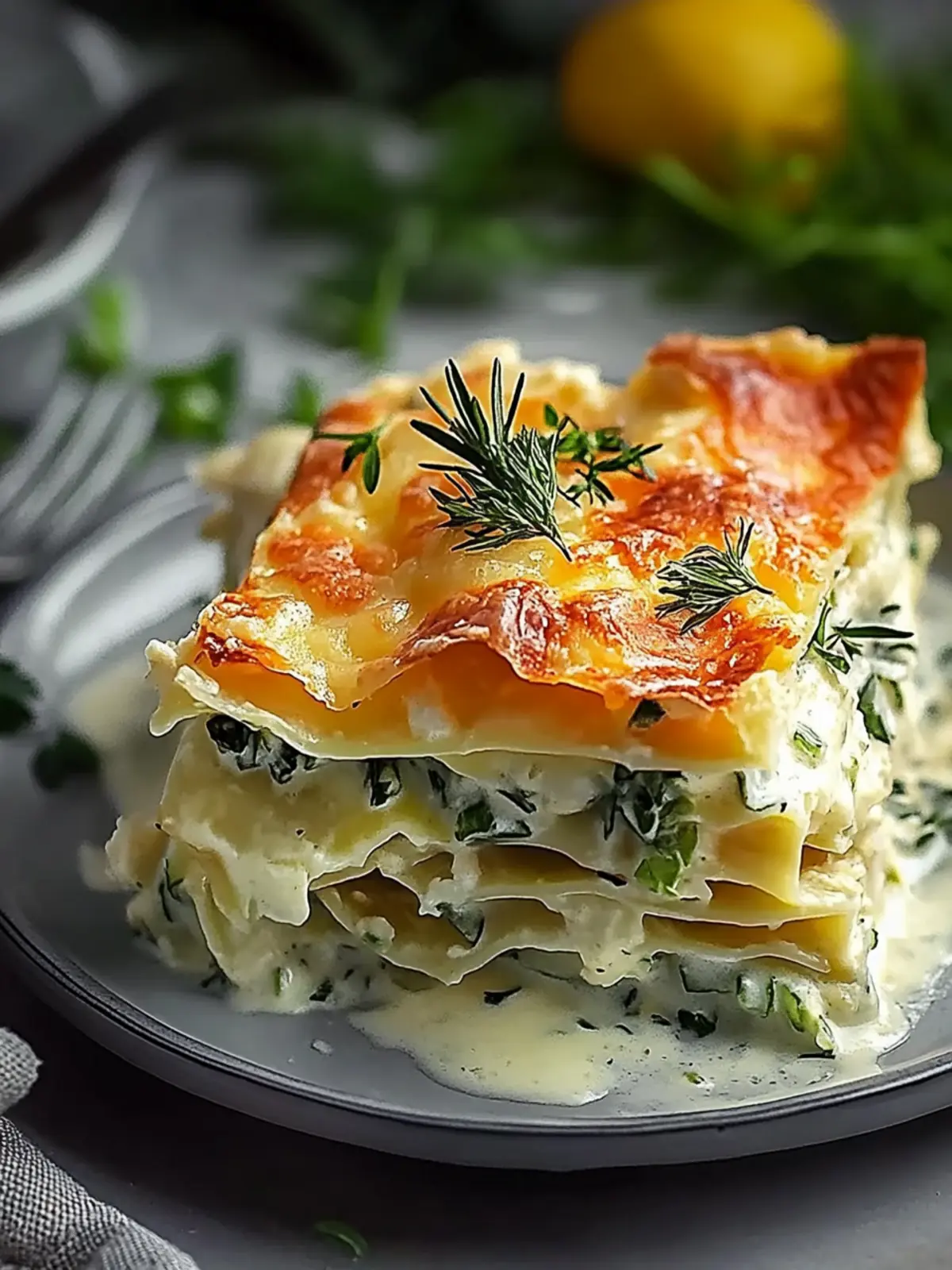 Lachs-Spinat-Lasagne: Cremig und einfach selbstgemacht 3 Lachs-Spinat-Lasagne