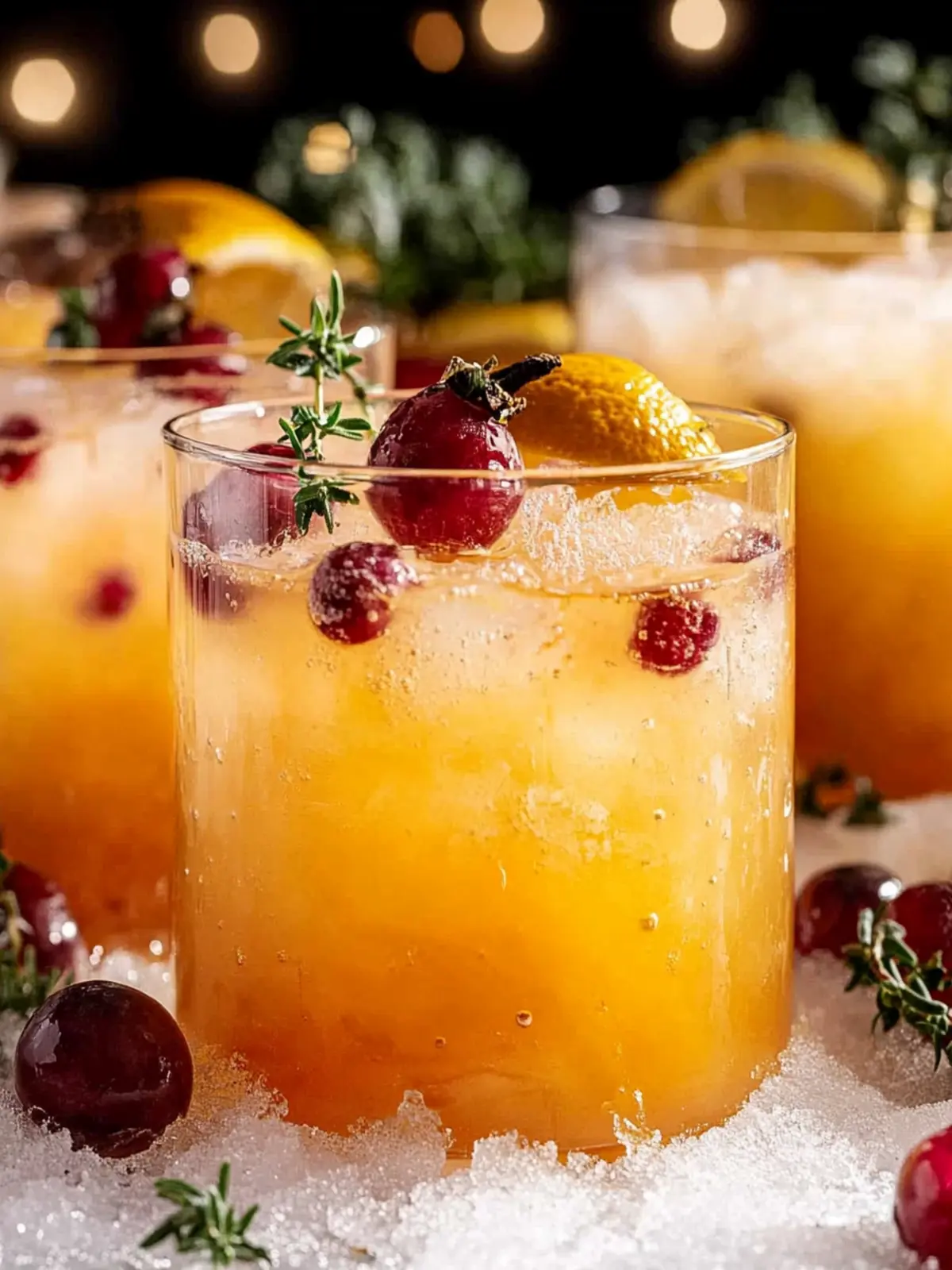 Fröhlicher, fruchtiger Weihnachten Zitruscocktail 3 Fröhlicher, fruchtiger Weihnachten Zitruscocktail