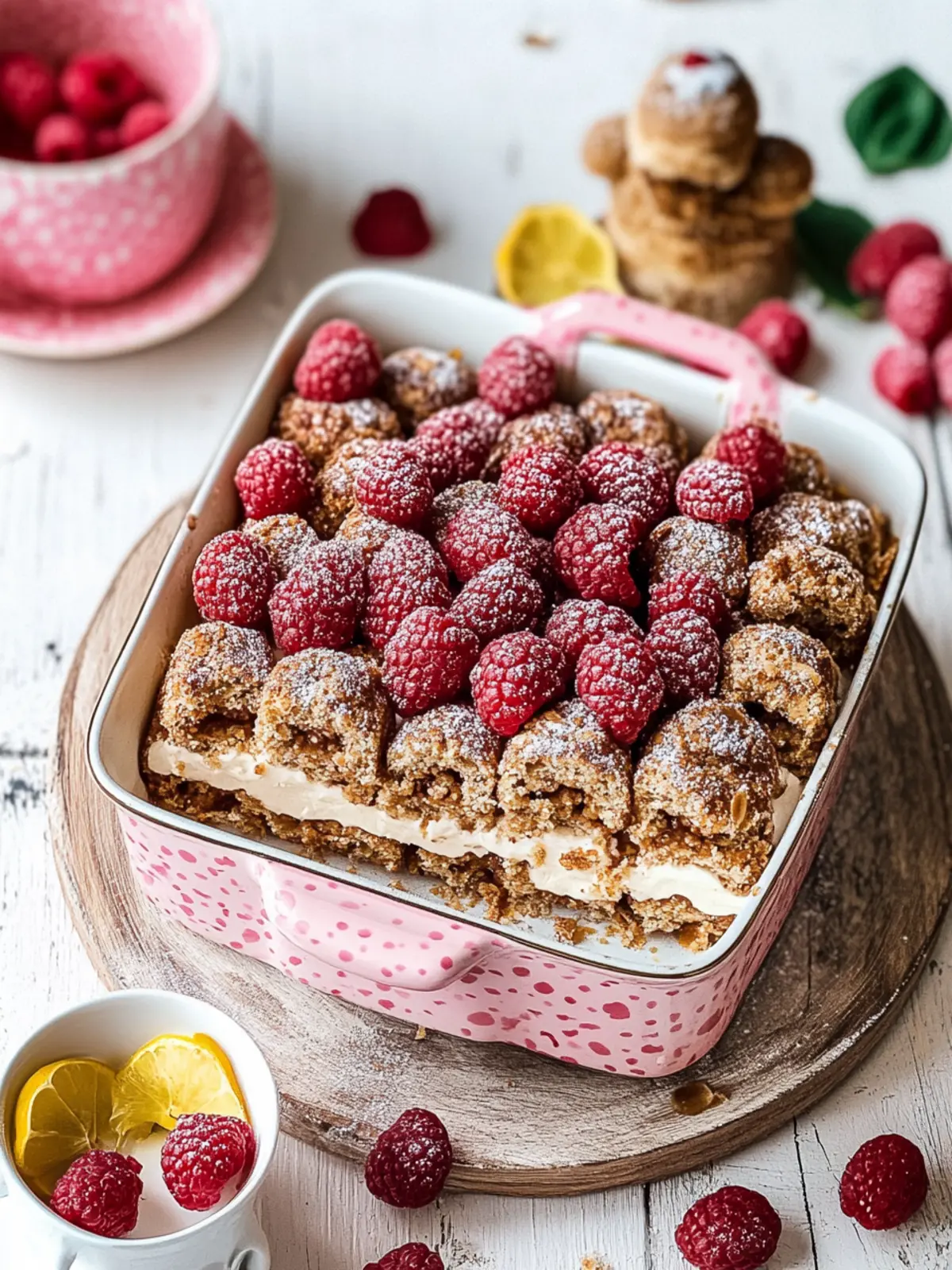 Himbeer-Spekulatius-Tiramisu für Festliche Momente 4 Himbeer-Spekulatius-Tiramisu