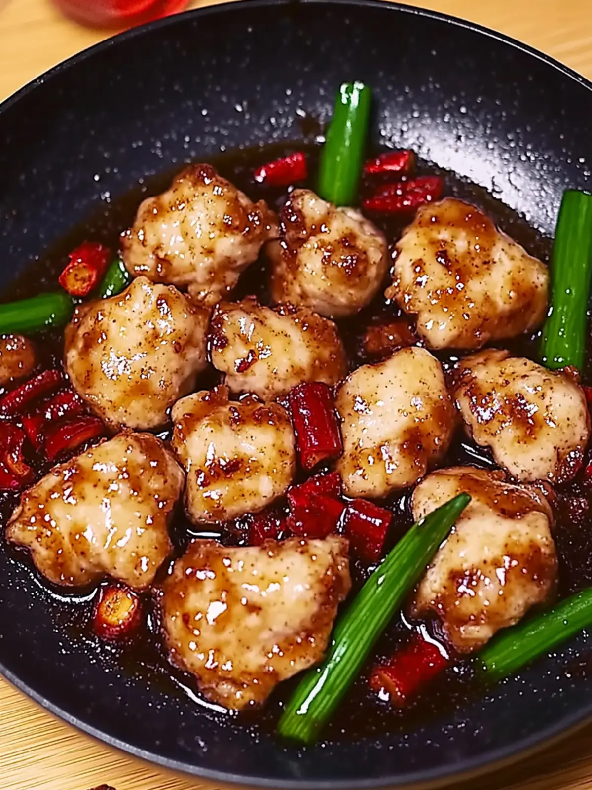 Schnelles Mongolisches Hähnchen mit knackigem Gemüse 5 Mongolisches Hähnchen