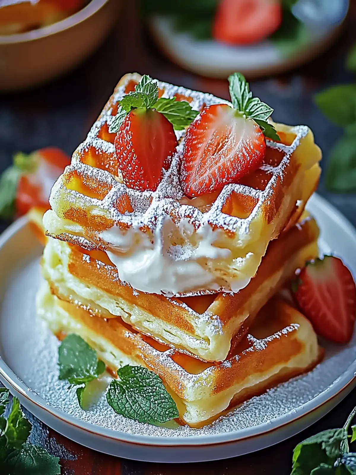 Blitzschnelle Kartoffelwaffeln: Knusprig und lecker 4 Blitzschnelle Kartoffelwaffeln