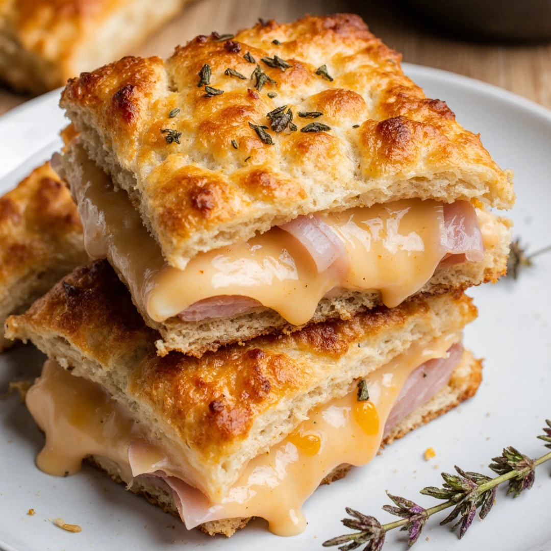 Knusprige Schinken-Käse-Taschen: Blitzschnell und lecker! 2 Knusprige Schinken-Käse-Taschen: Blitzschnell und lecker!