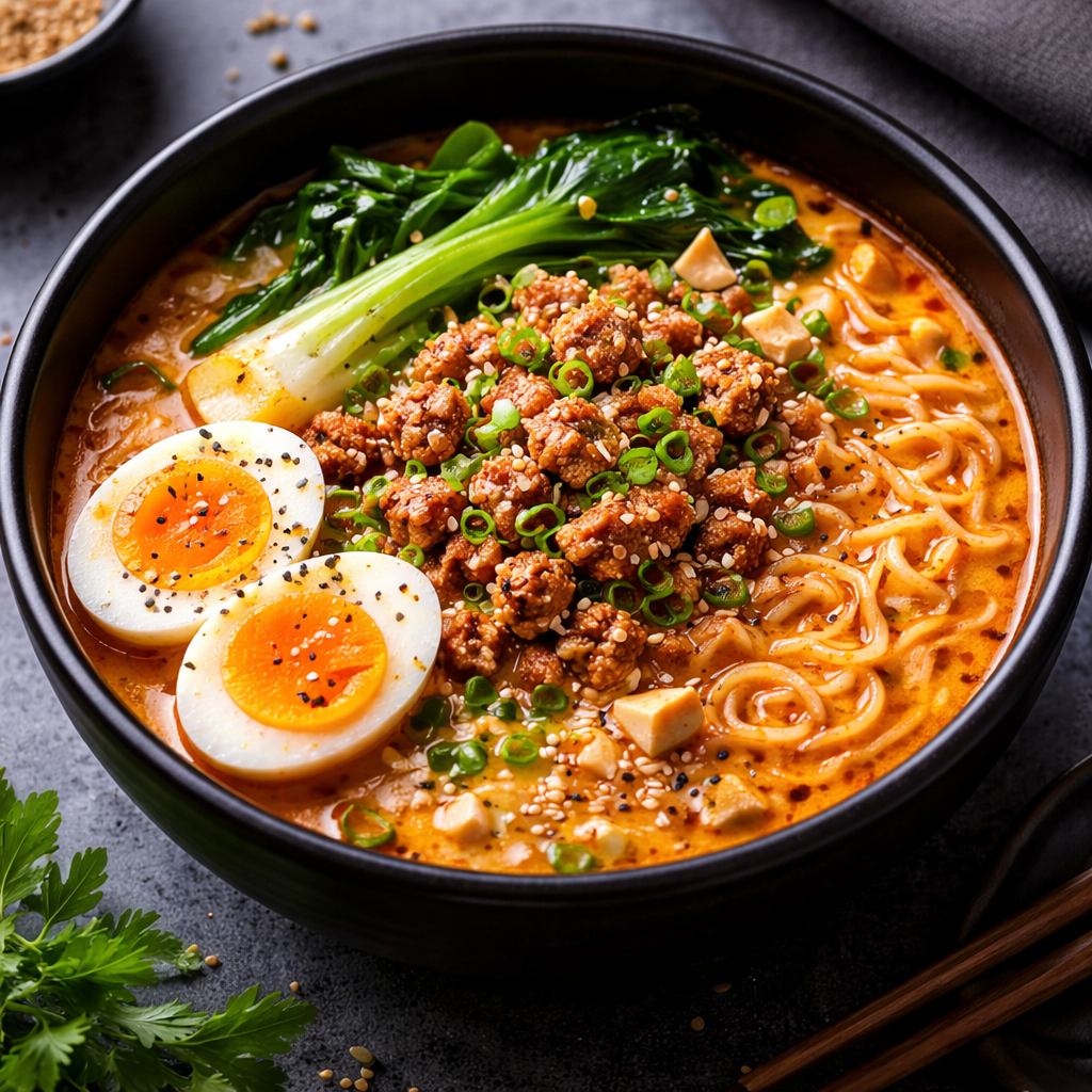 Würzige Tan Tan Ramen für ein gemütliches Dinner zu Hause 3 Würzige Tan Tan Ramen für ein gemütliches Dinner zu Hause