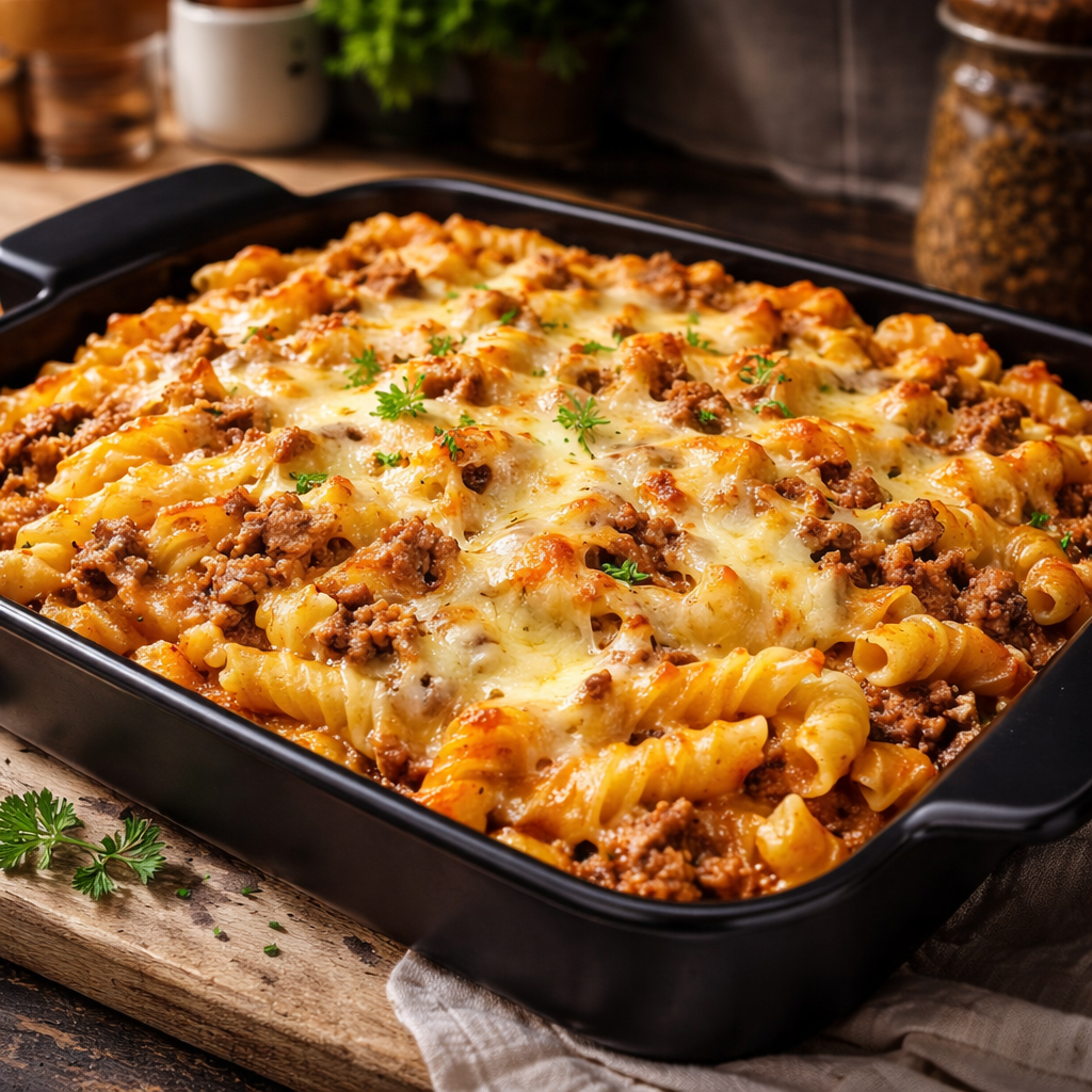 Blitz Nudel-Hack Auflauf: Schneller Genuss für die ganze Familie 2 Blitz Nudel-Hack Auflauf: Schneller Genuss für die ganze Familie