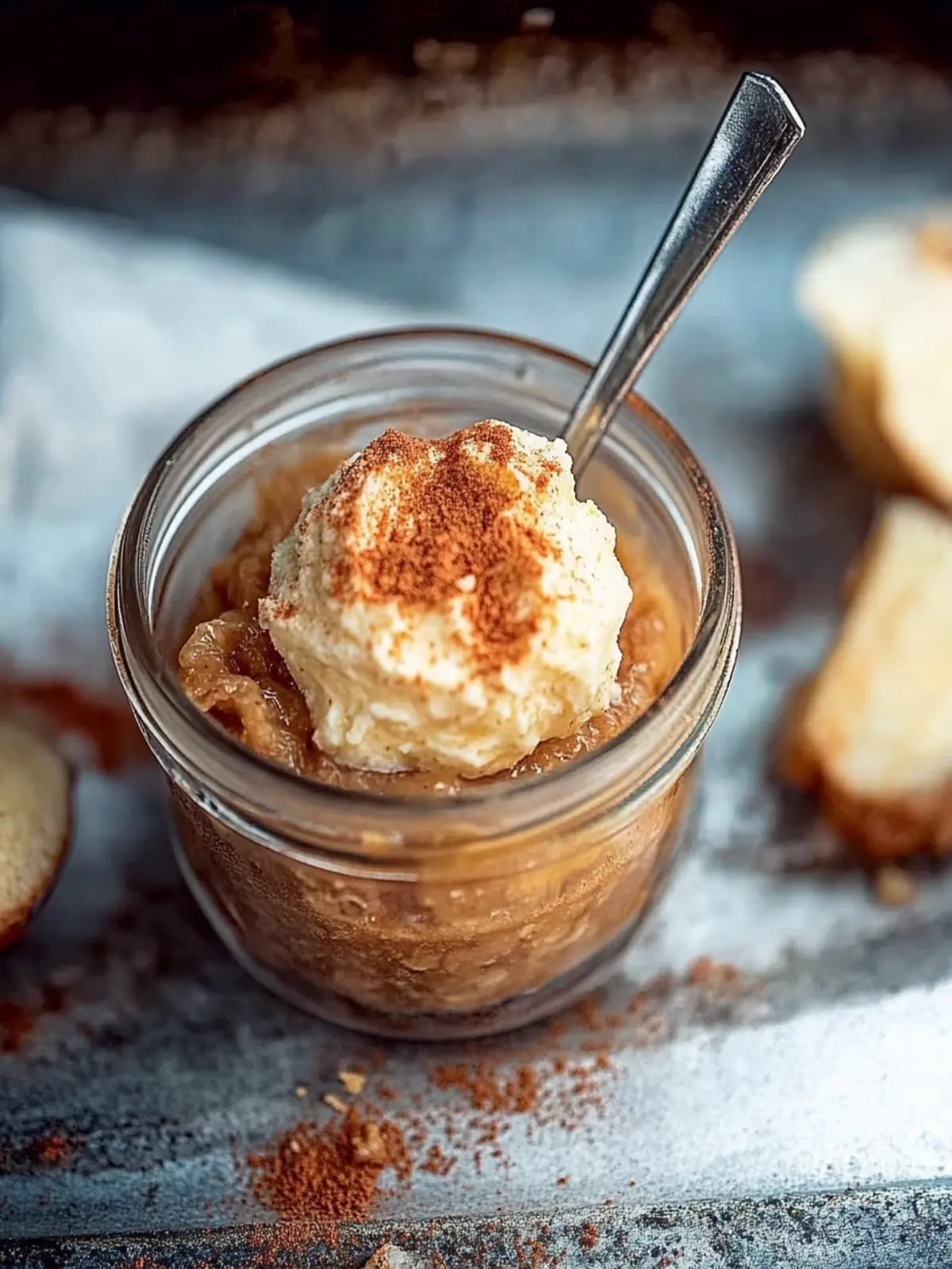 Bratapfel Apfel Crumble mit Vanilleeis für Gemütlichkeit 3 Bratapfel Apfel Crumble mit Vanilleeis