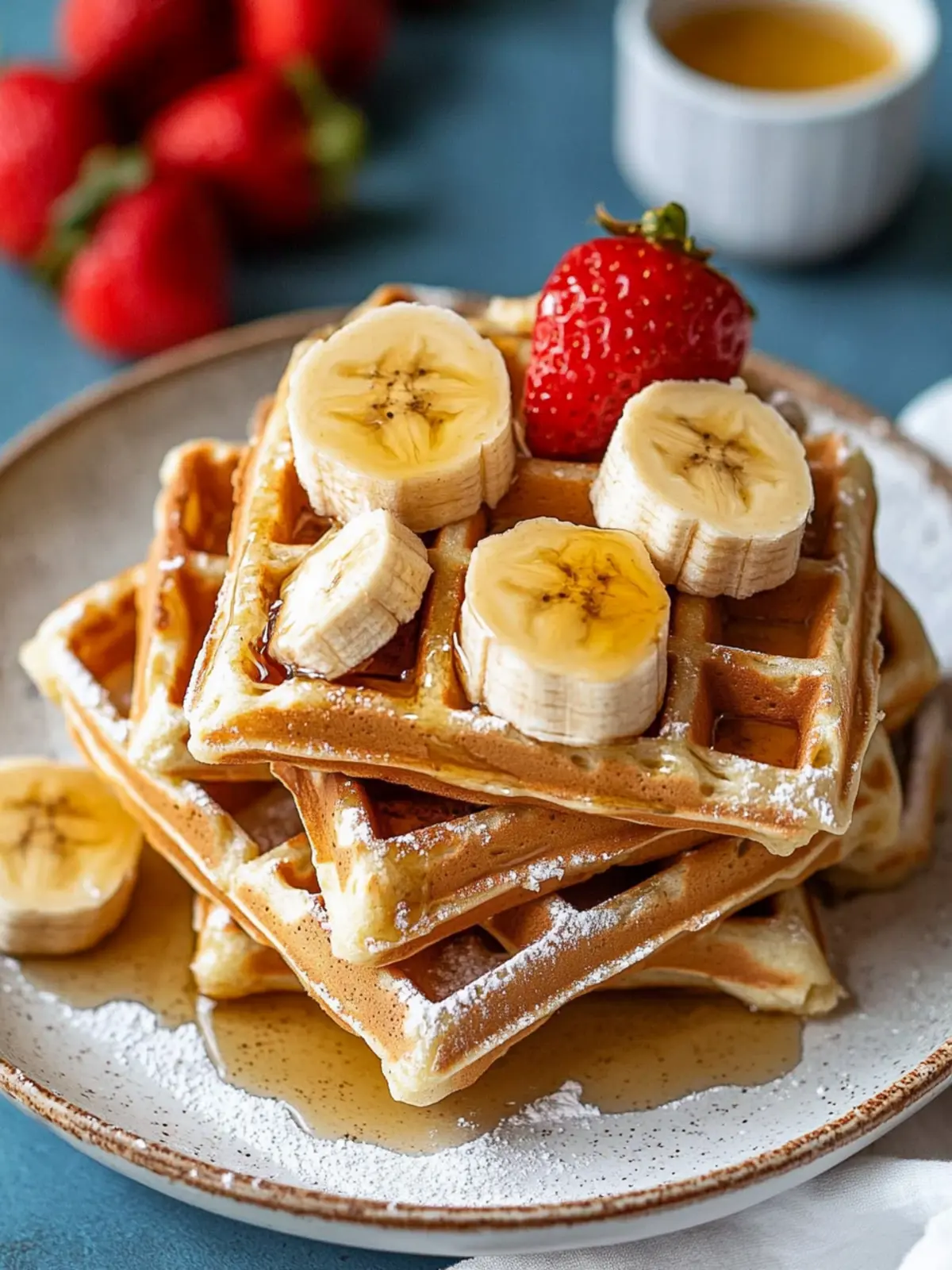 Vegane Bananenwaffeln – Knusprig und voller Geschmack! 5 Vegane Bananenwaffeln