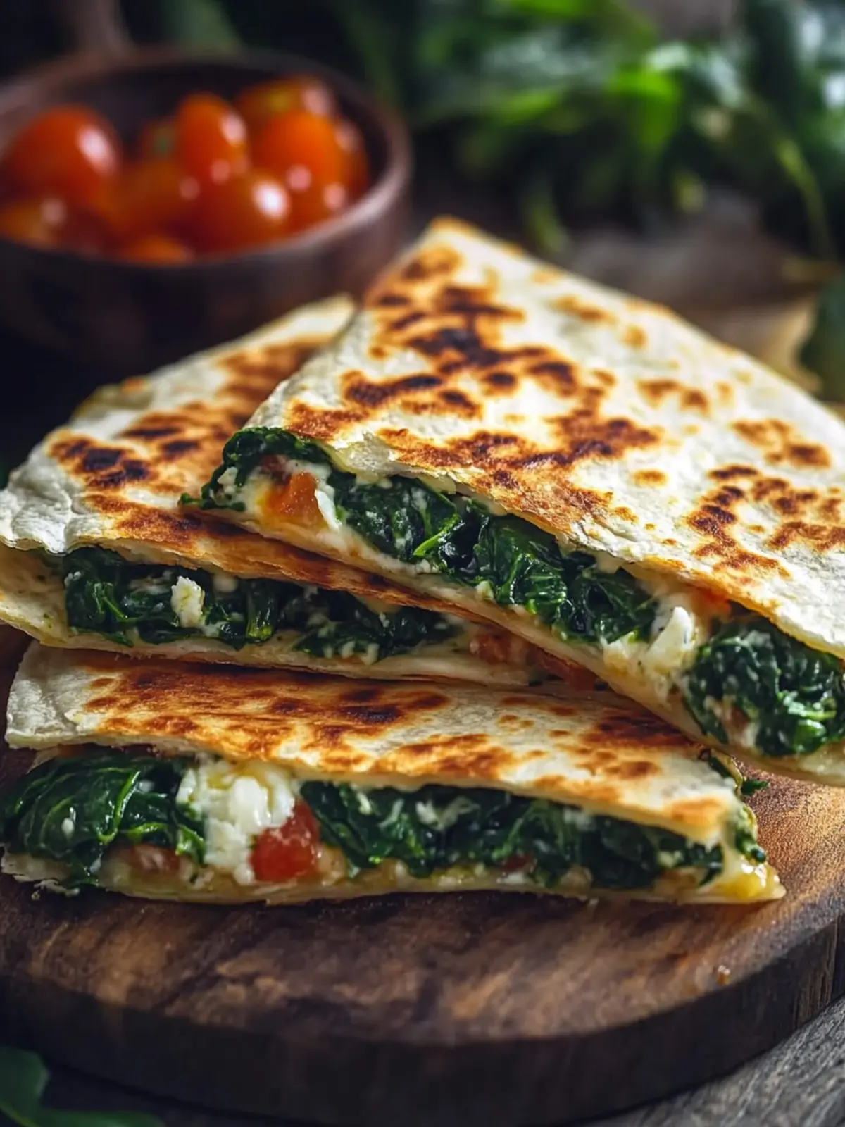 30 Minuten Spinat-Feta-Quesadillas: Schnelles Genuss-Highlight 5 30 Minuten Spinat-Feta-Quesadillas