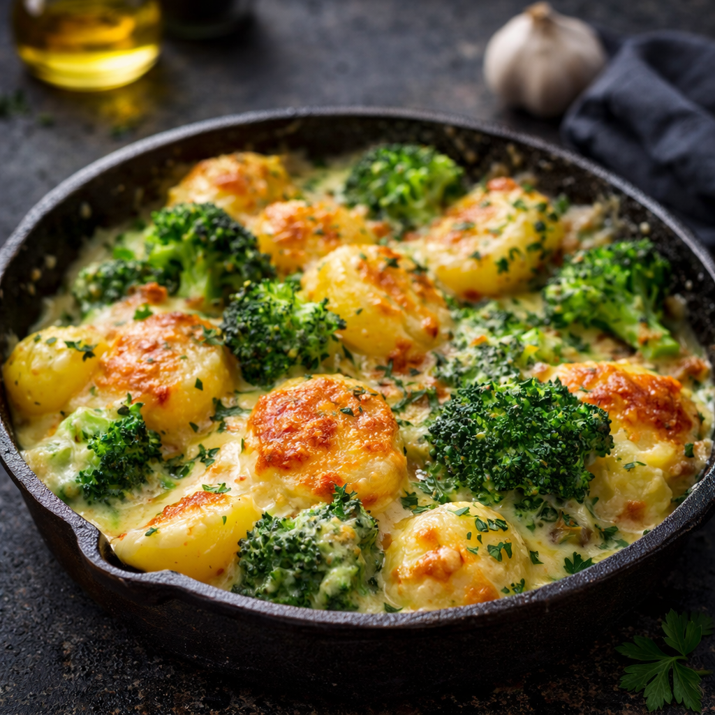 Schnelle Cremige Brokkoli-Kartoffeln für Kuschel-Abende 2 Schnelle Cremige Brokkoli-Kartoffeln für Kuschel-Abende