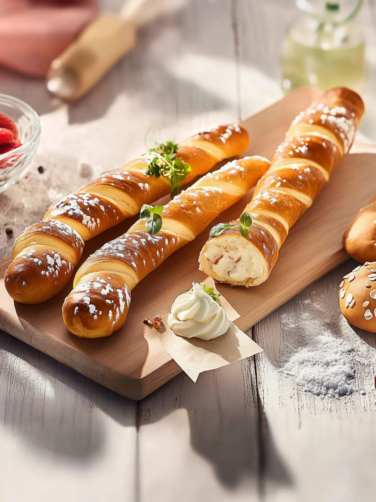 Weiche Brezel-Häppchen - Perfekte Snack-Idee für Zuhause 4 Weiche Brezel-Häppchen