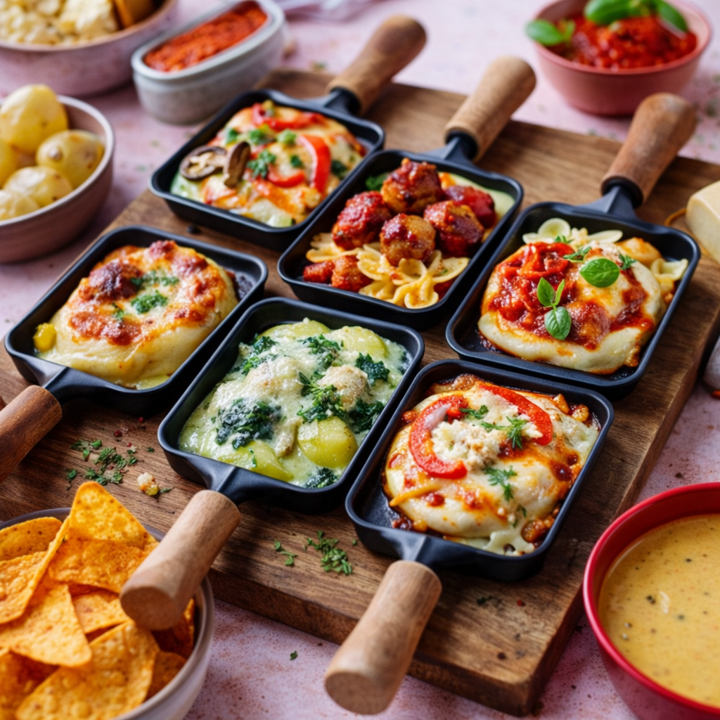 Raclette-Rezepte für einen gemütlichen Abend mit Freunden 3 Raclette-Rezepte für einen gemütlichen Abend mit Freunden