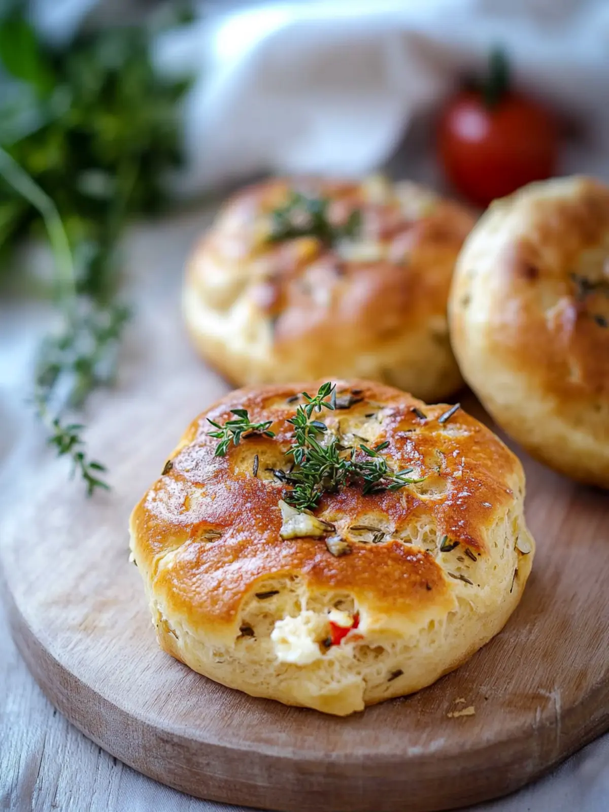 Low Carb Brötchen mit Hüttenkäse – Unglaublich fluffig und gesund 2 Low Carb Brötchen mit Hüttenkäse