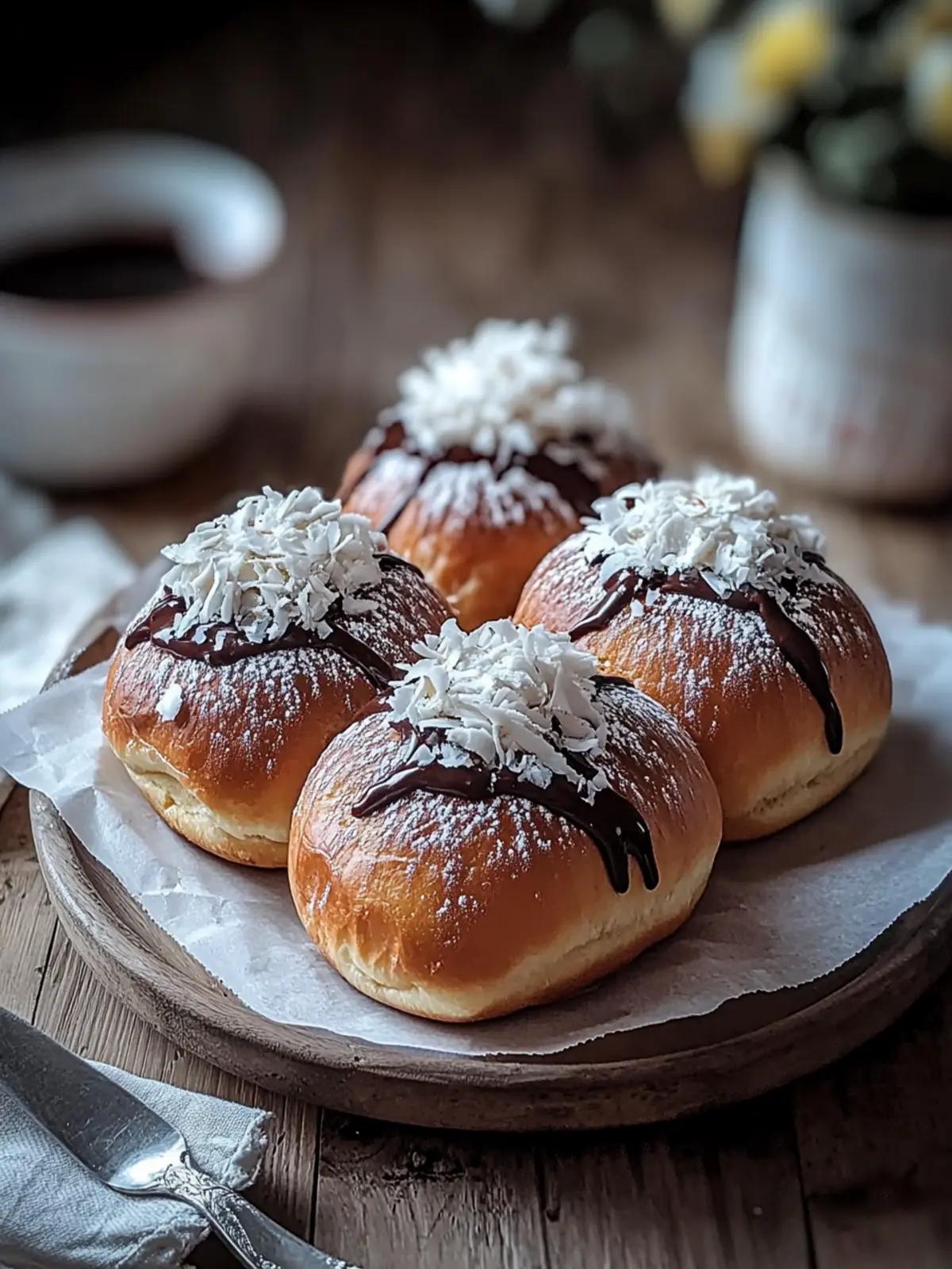 Fluffige Schokobrötchen – Dein neues Lieblingssnack-Rezept 4 Fluffige Schokobrötchen